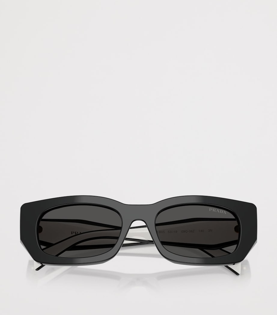 Acetate Rectangular Sunglasses 09Q08Z Image 5