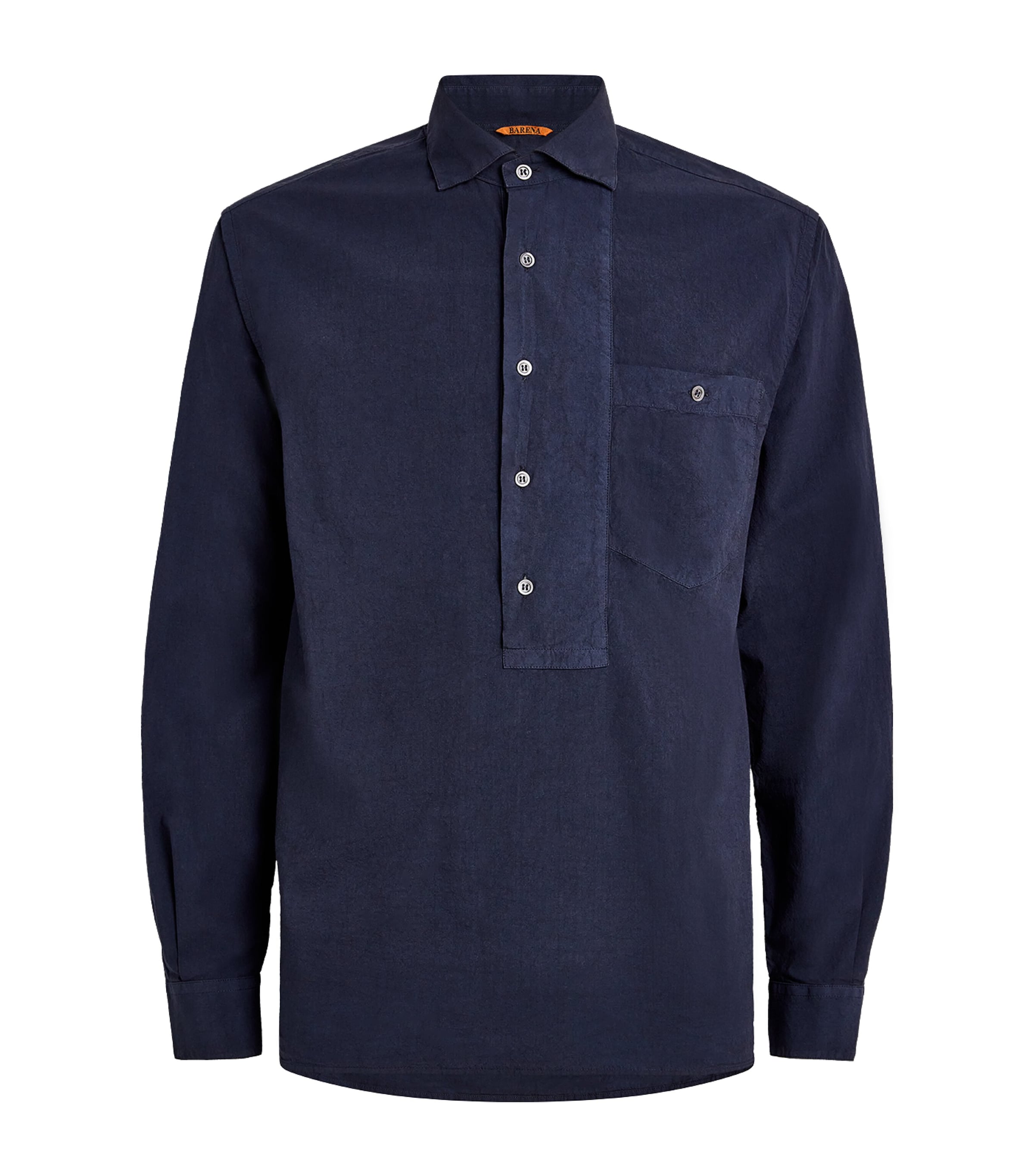 BARENA VENEZIA COTTON CHEST-POCKET SHIRT