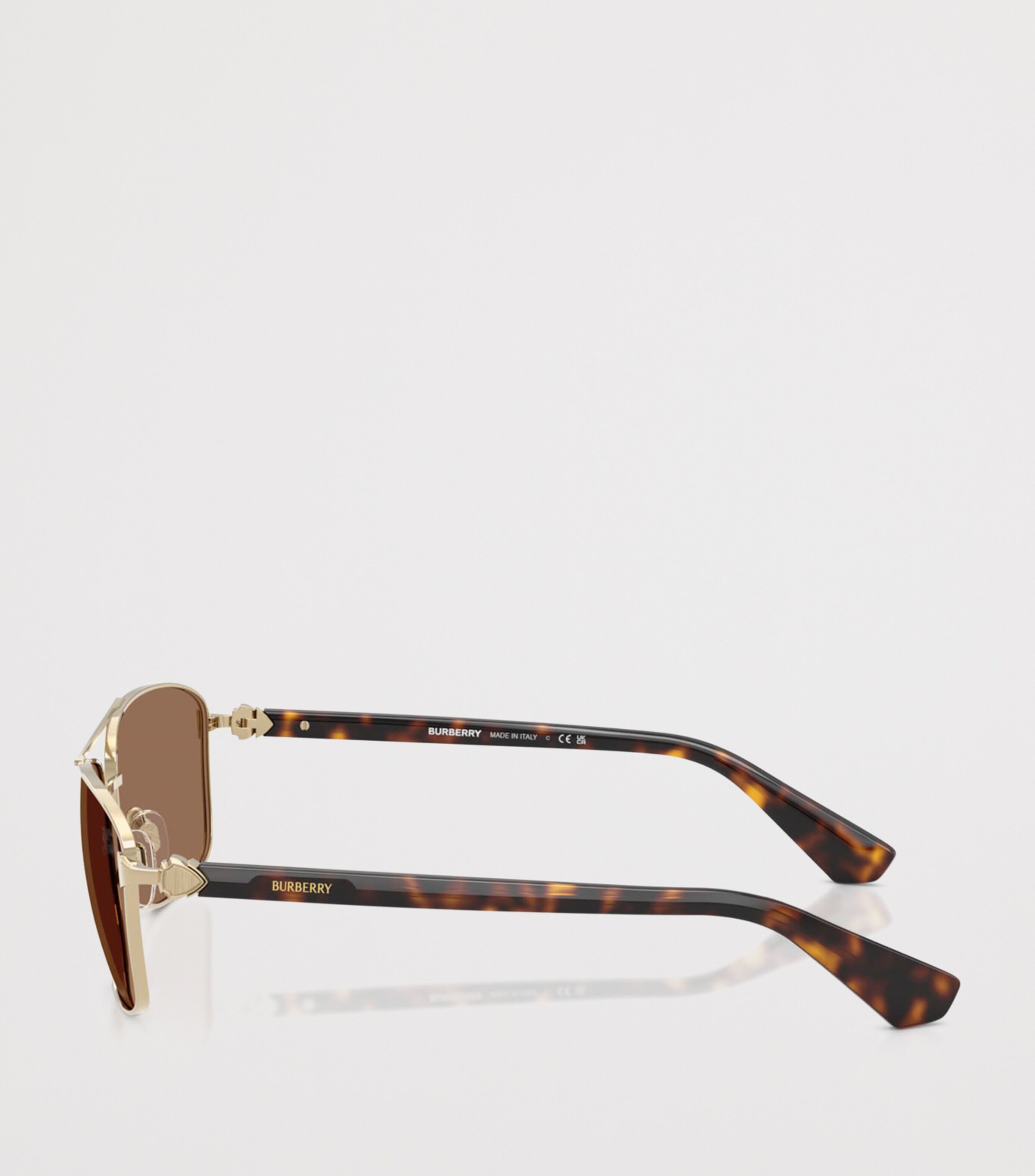 Burberry Metal Pilot Sunglasses Image 3