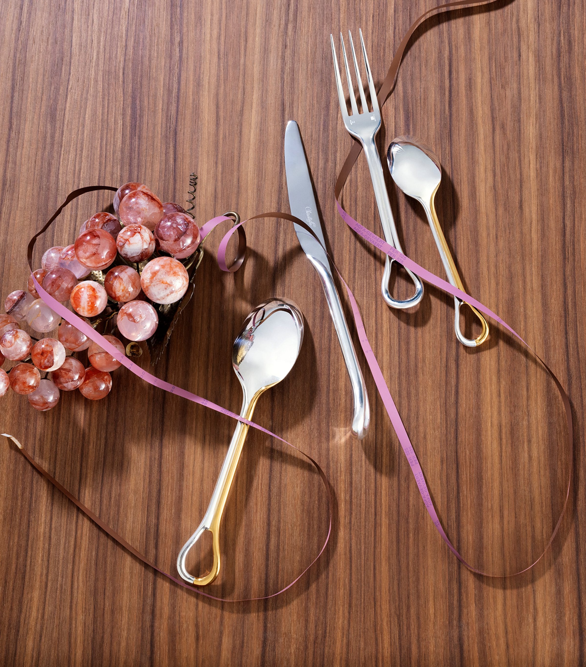 Silver-Plated Shell Carrousel Cutlery Set SILVER Image 15