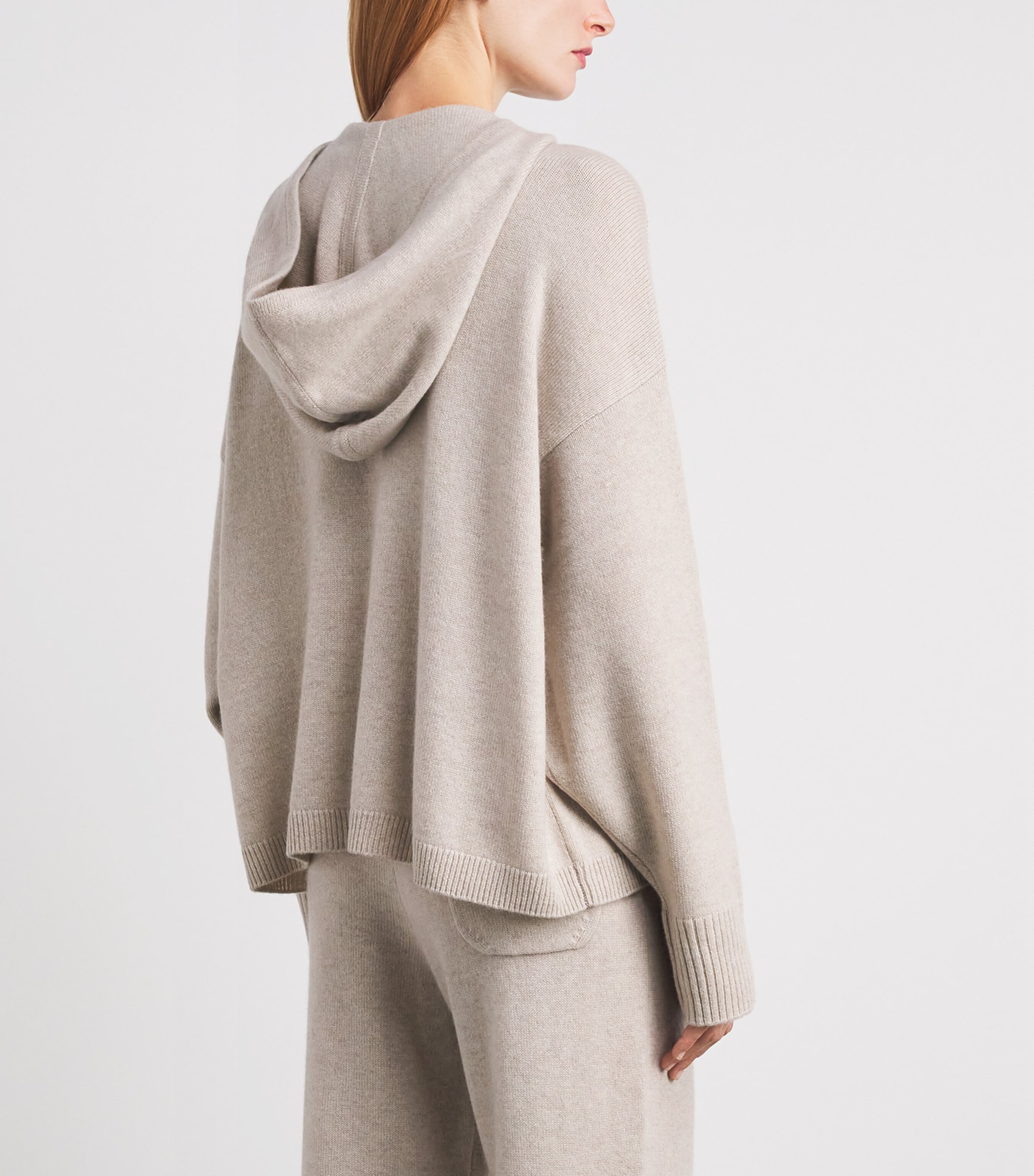 arch 4 Womens Cashmere Sarah Hoodie Chai Image 5