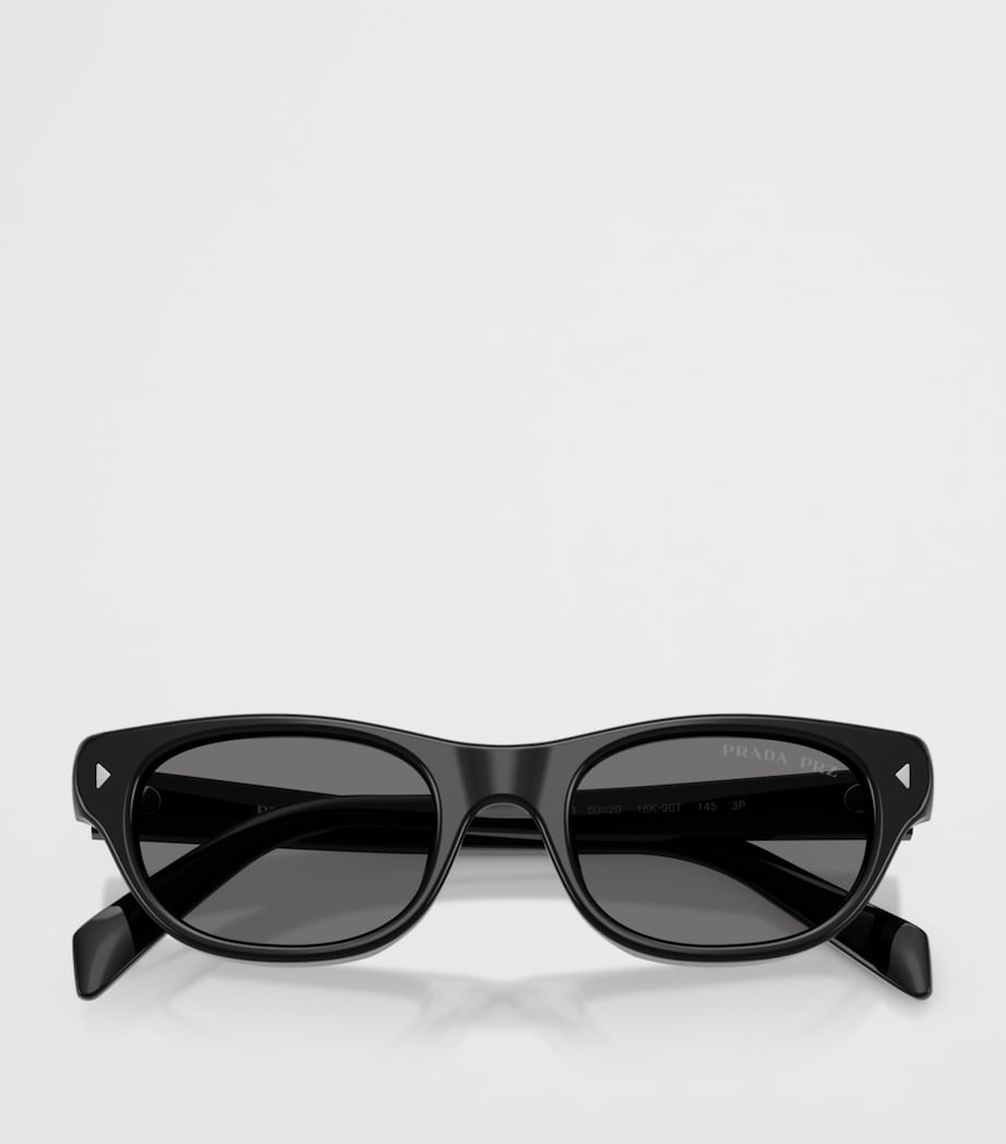 Prada PR C08S Cat-Eye Sunglasses Black Image 5