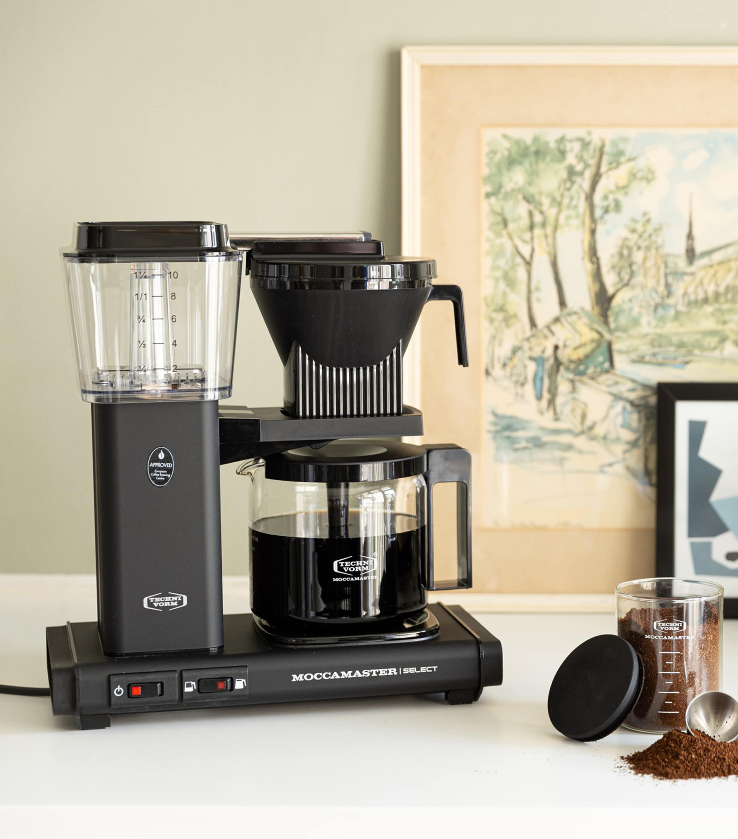 Moccamaster KBG Select Filter Coffee Machine Matt Black Image 4