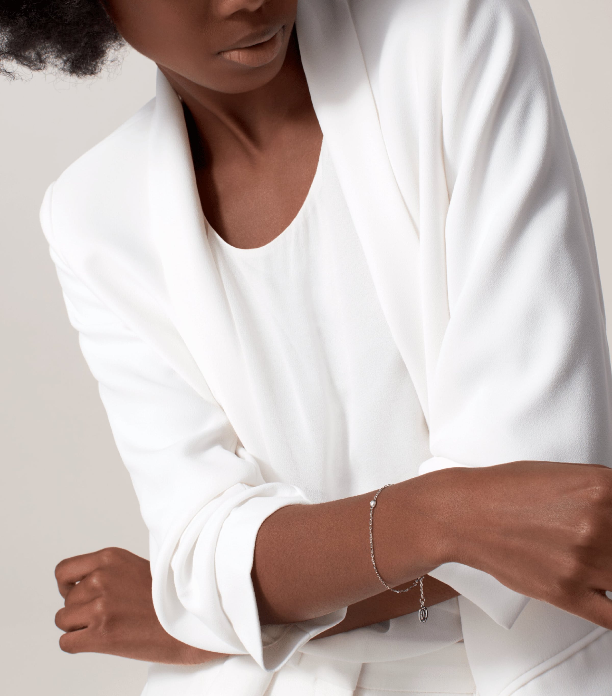 Cartier White Gold and Diamond Cartier d'Amour Bracelet