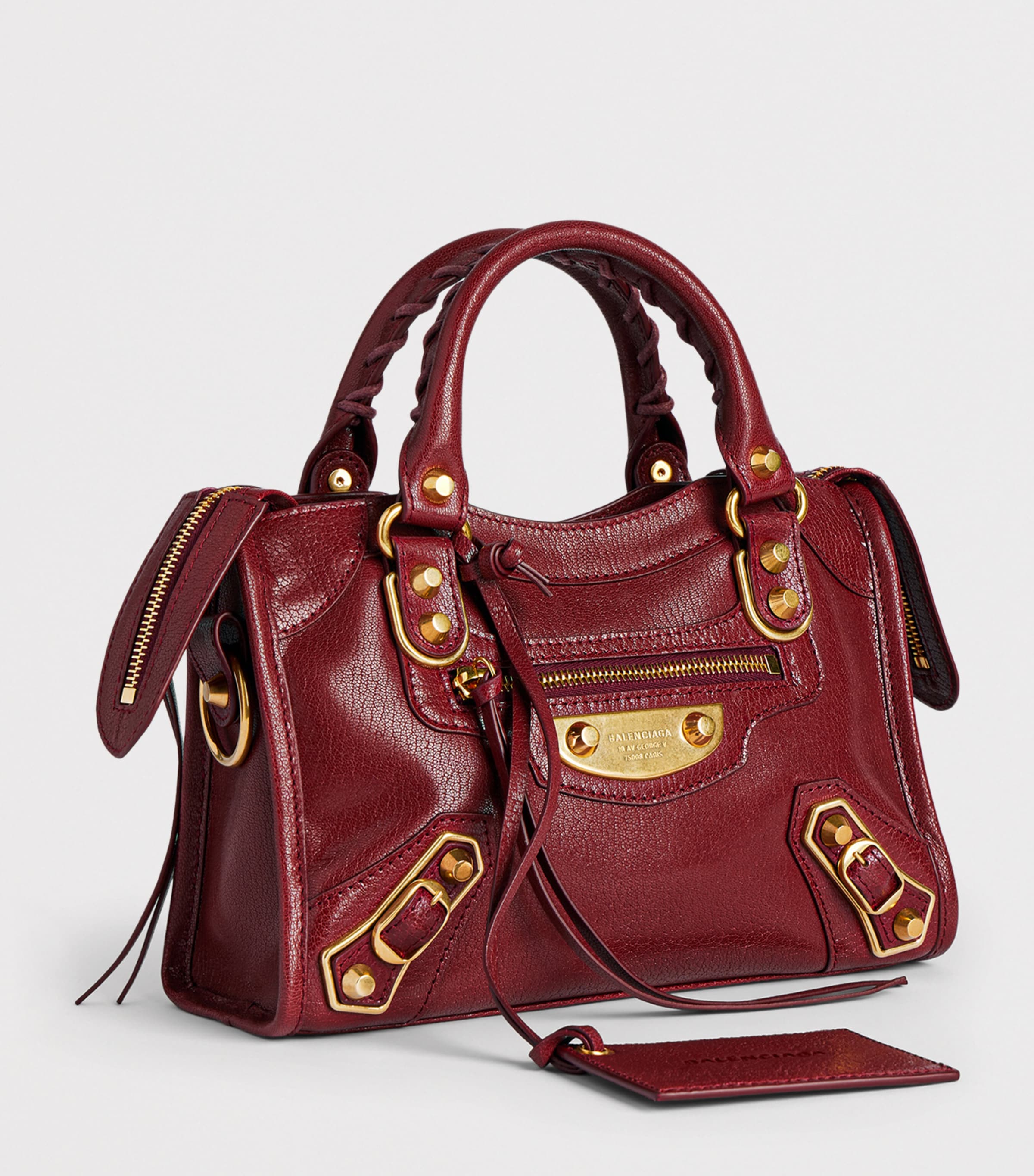 Balenciaga Womens Mini Le City Uptown Bag Image 3