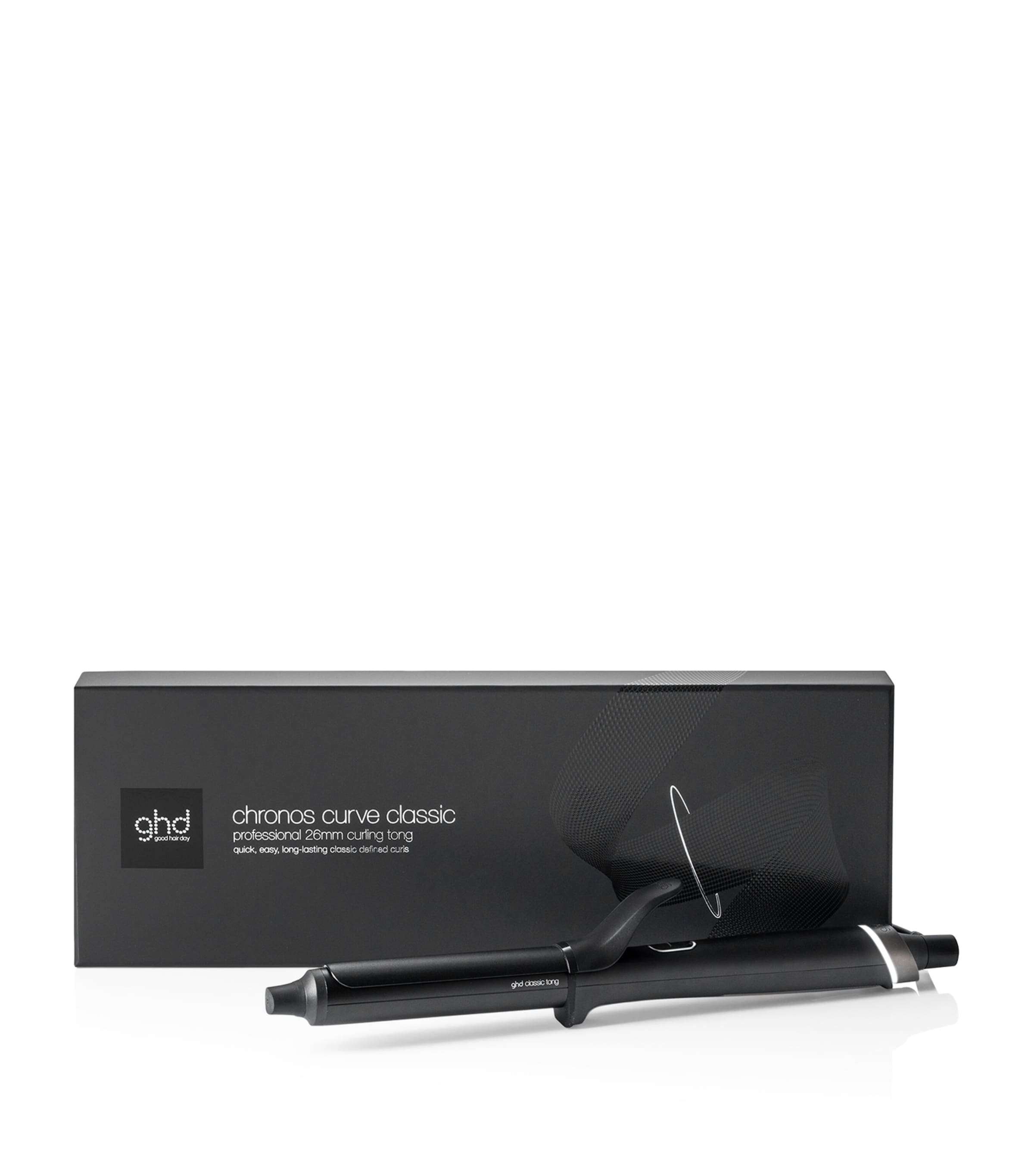 Ghd Chronos Curve Classic Tong Hair Curler In Black