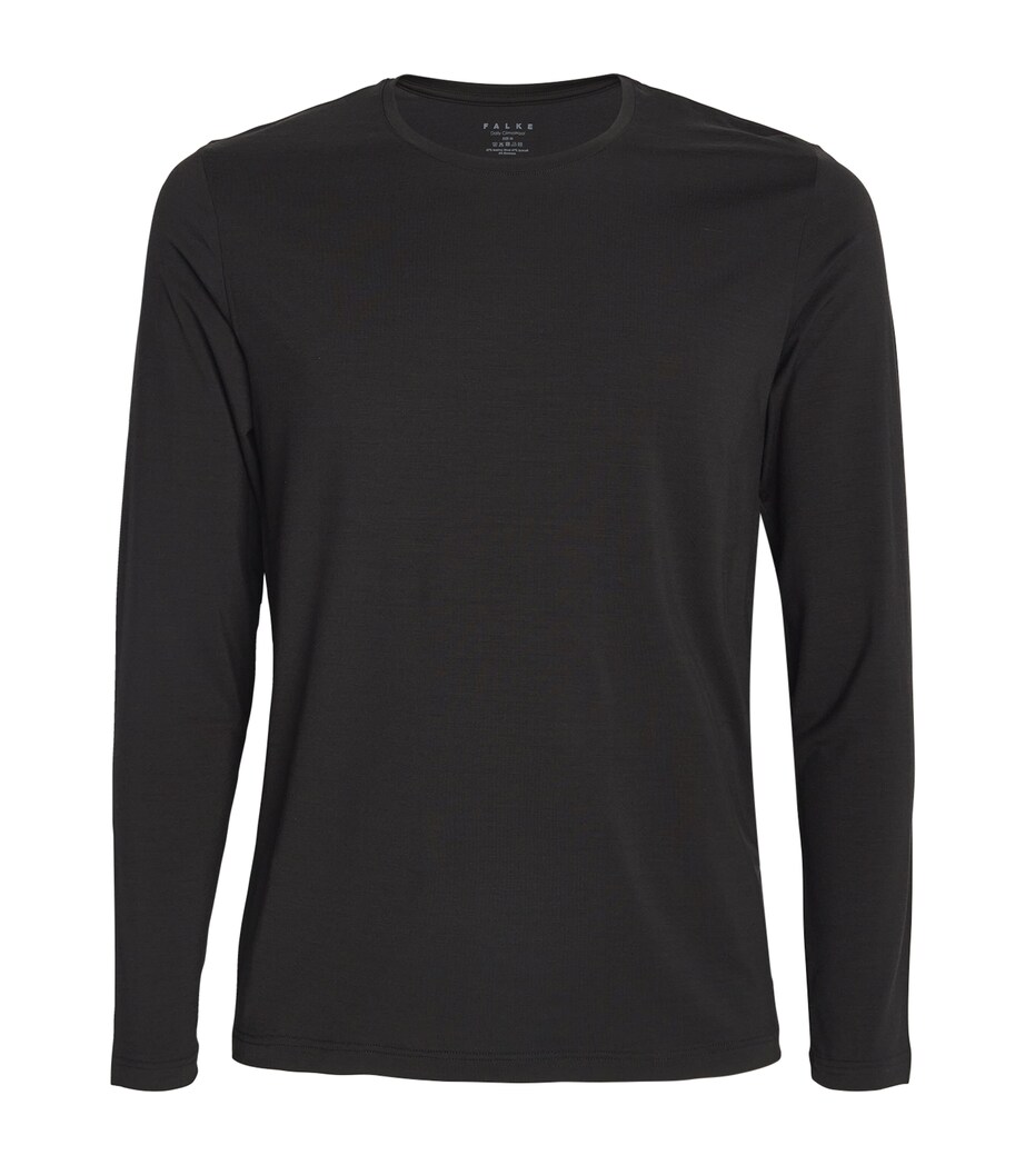 Wool-Blend Daily ClimaWool Shirt 3000/BLACK Image 1