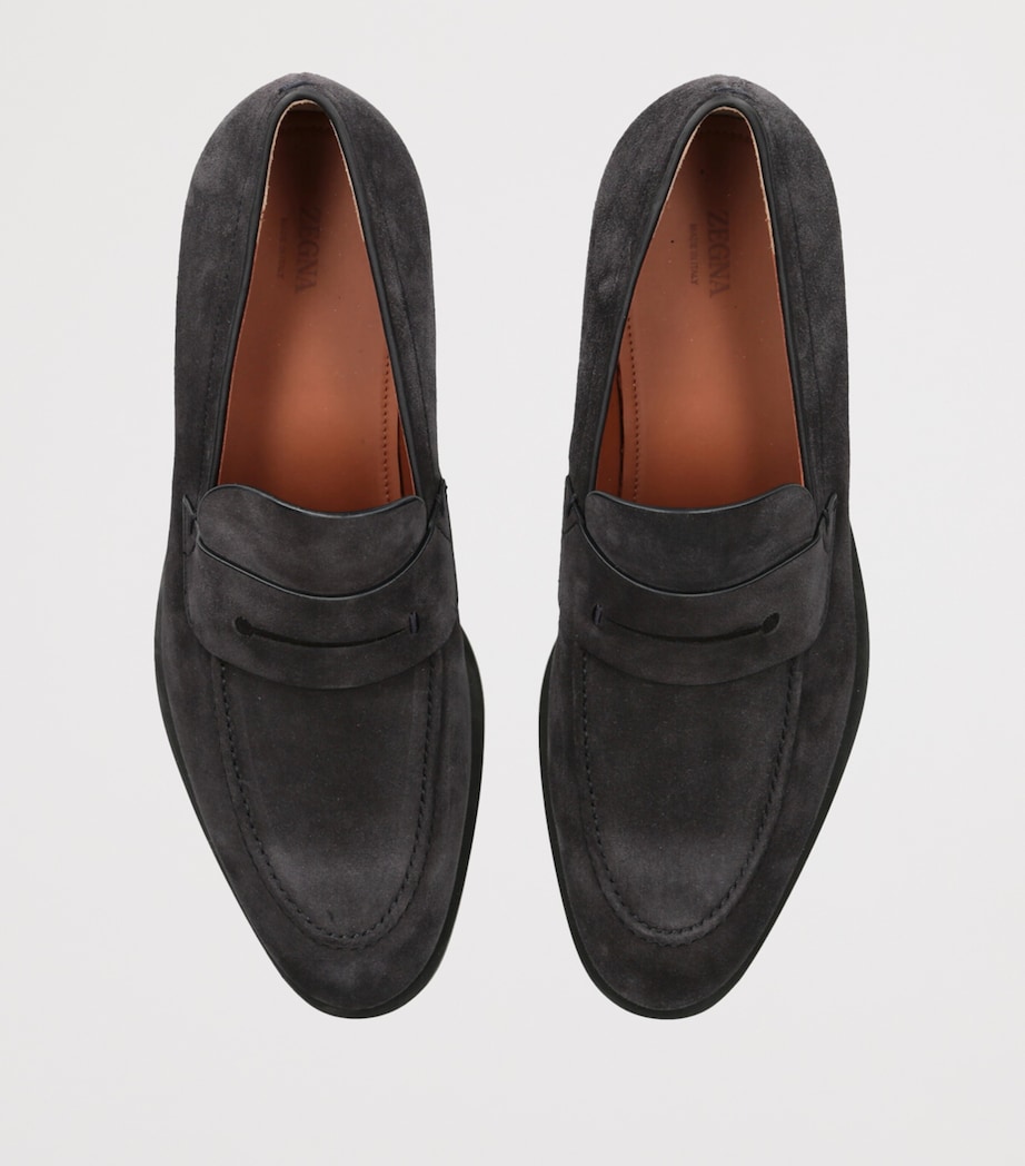 Suede Classic Loafers GREY/DARK Image 4