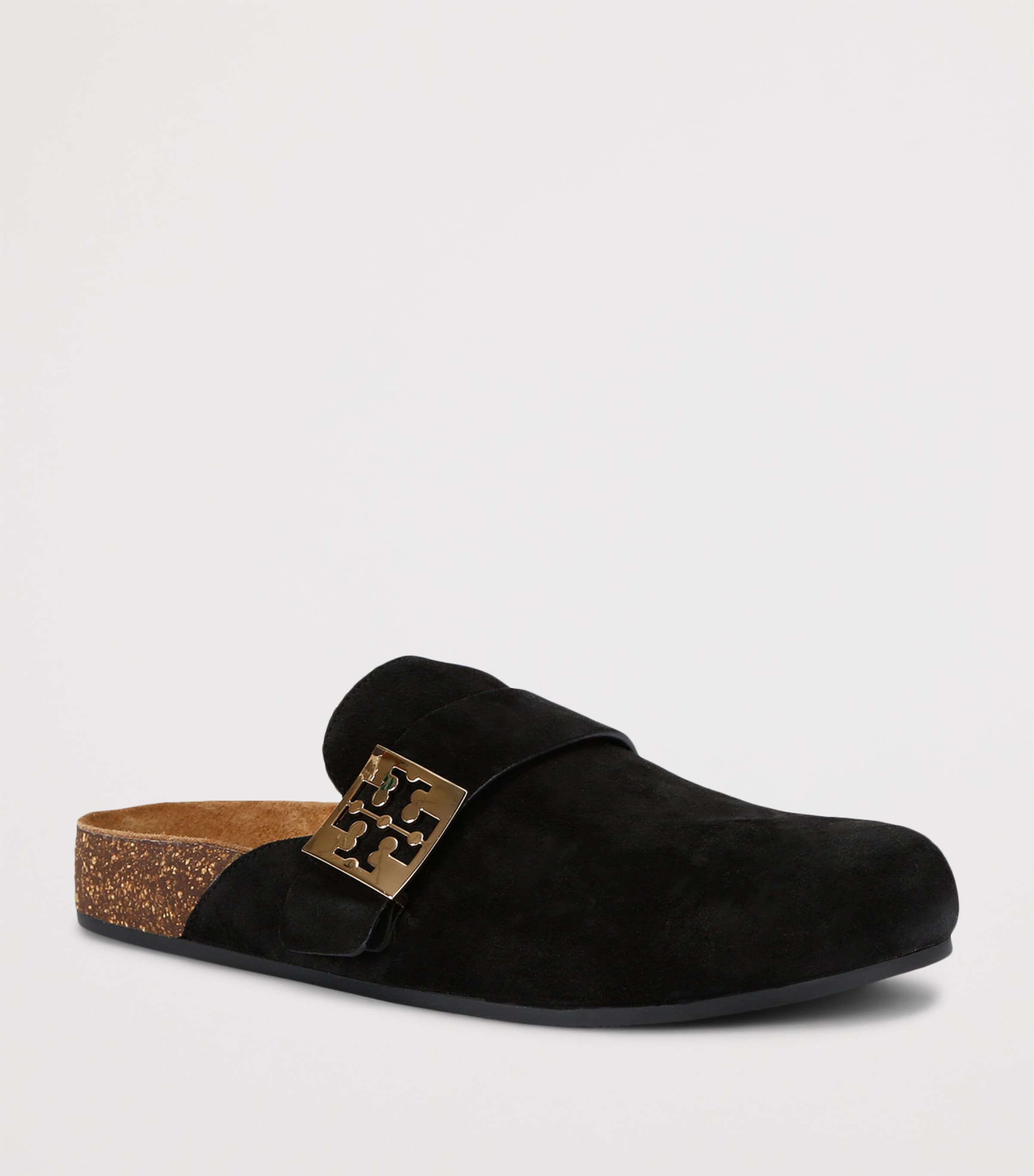 Suede Mellow Mules BLK/OTHER Image 3