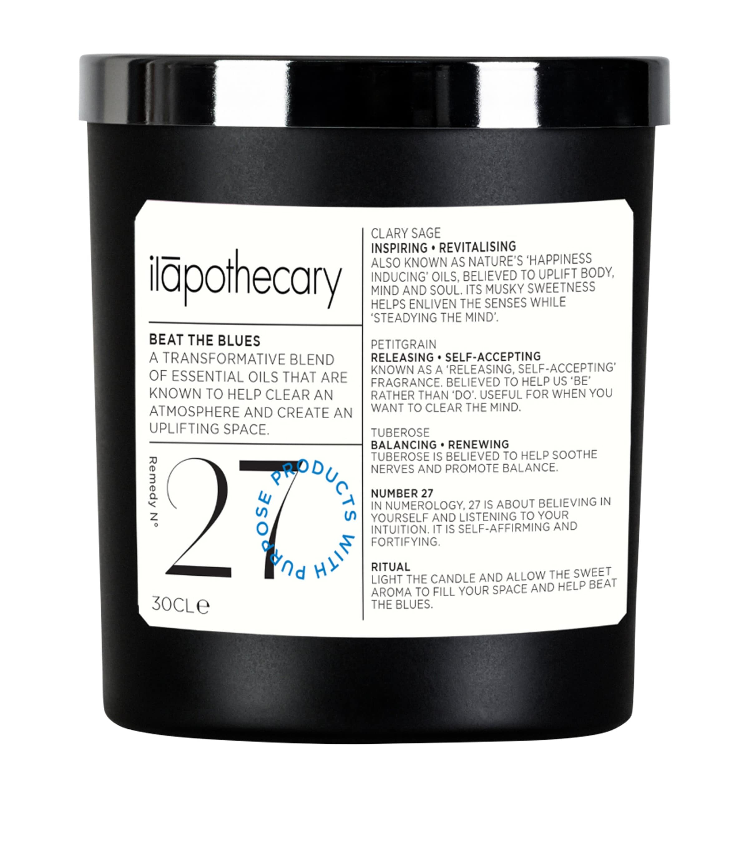 Ilapothecary Beat The Blues Candle (300g) | Home Accessories | Candles