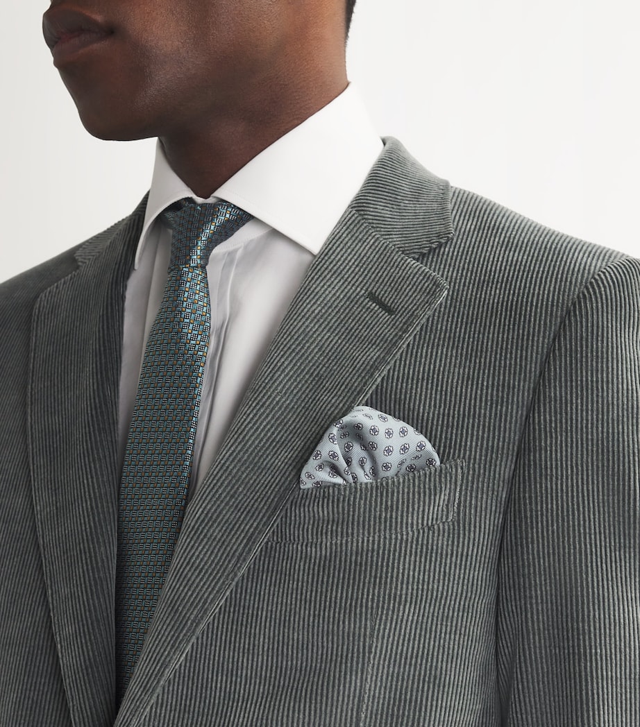 Silk Printed Pocket Square 1 Image 3