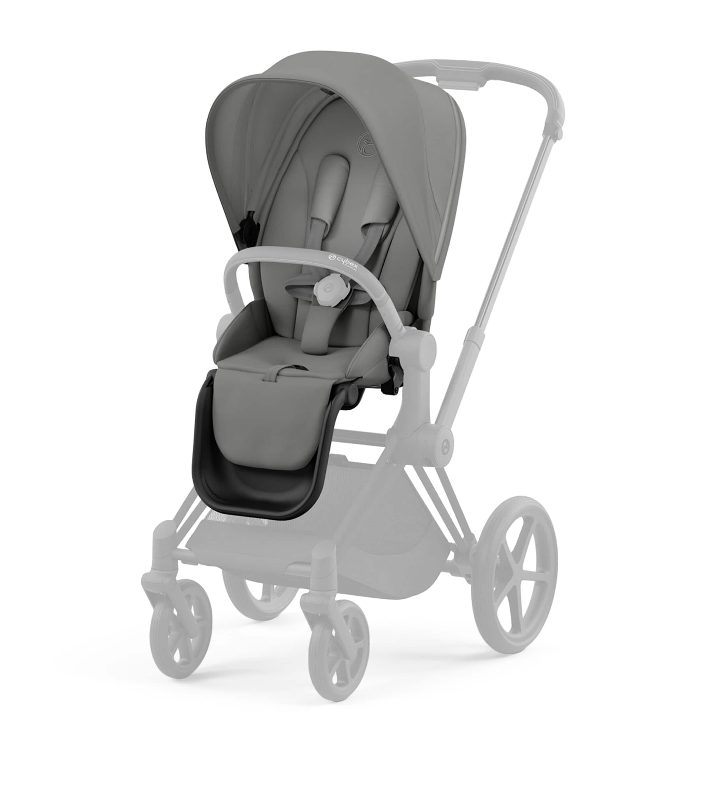 Cybex PRIAM Pushchair Seat Pack - Mirage Grey Mirage Grey Image 1