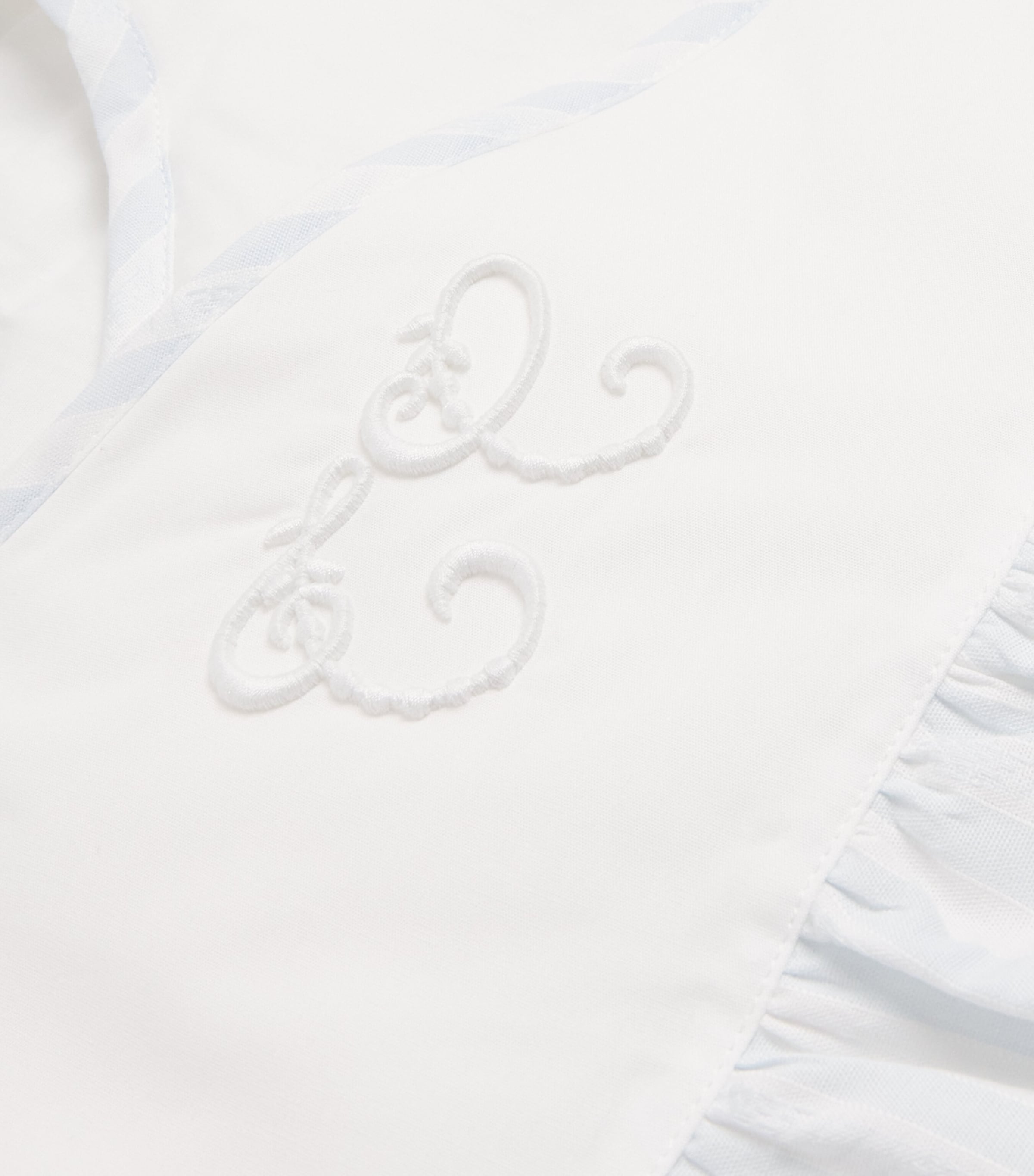 Cotton Striped Sleeping Bag BLUE Image 6