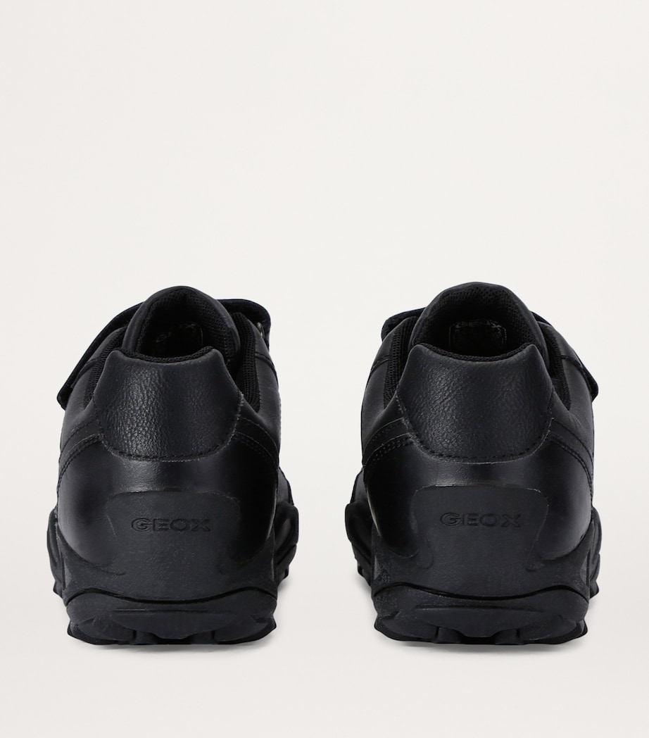 Geox Leather New Savage Sneakers Black Image 2