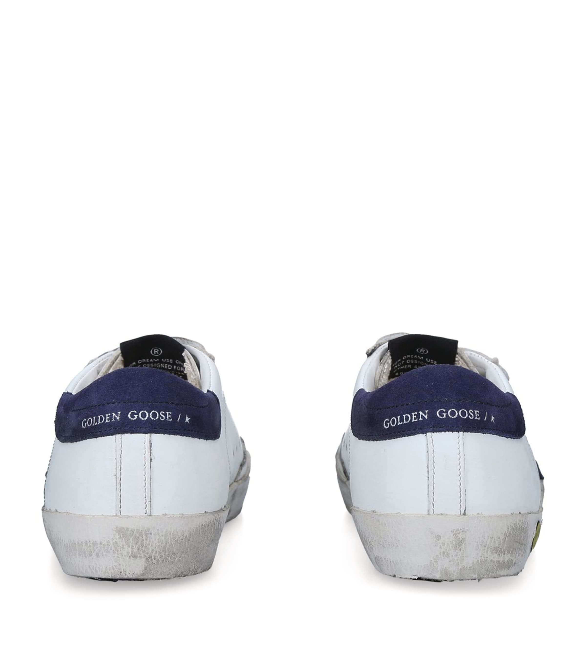 Golden Goose Leather Old School Sneakers Winter Wht Image 2