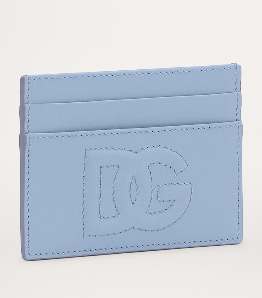 Calfskin DG Logo Card Holder 80789-ZUCCHERO 6 Image 2