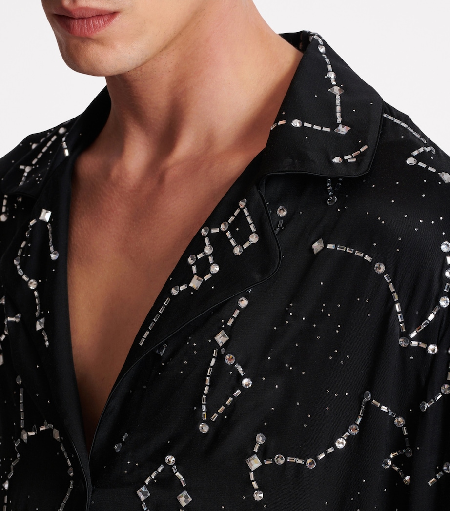 Constellation Embellished Shirt EHV NOIR/CRISTAL Image 8