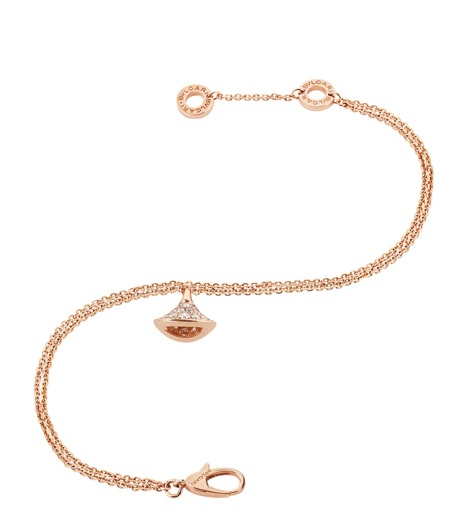 Rose Gold and Diamond Divas' Dream Bracelet PINK GOLD Image 3