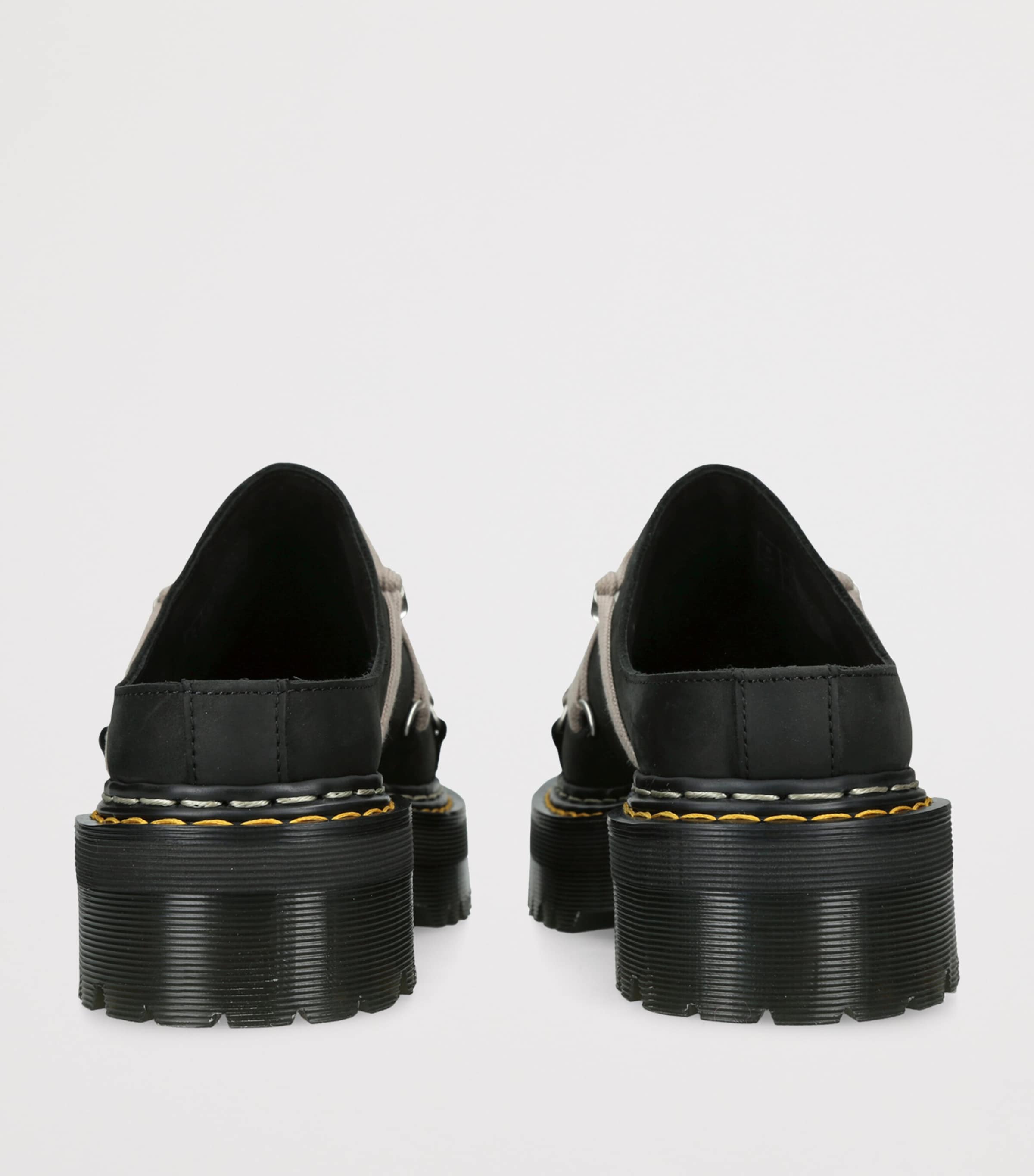 Rick Owens Black x Dr. Martens Megalace Quad Sole Mules | Harrods US