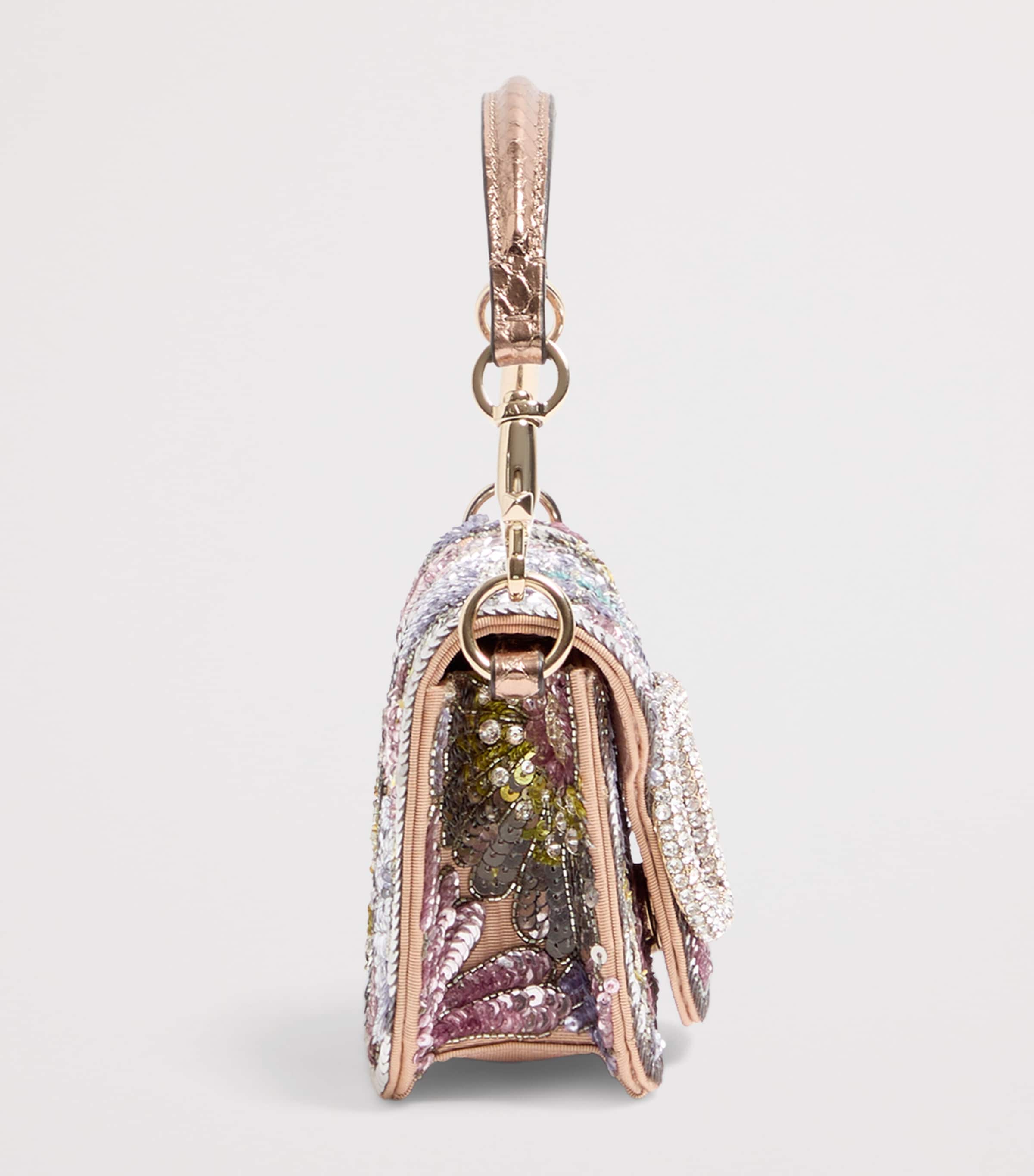 Small Sequinned Locò Shoulder Bag A1N Image 3