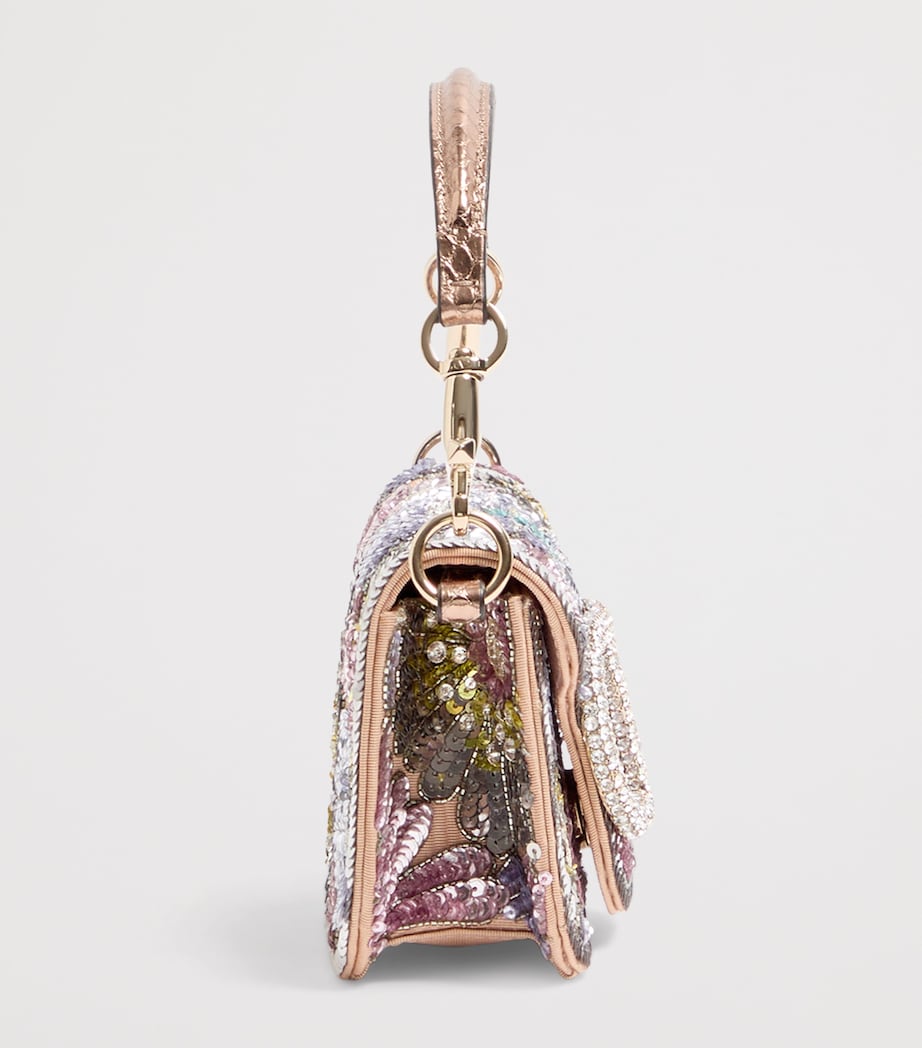 Small Sequinned Locò Shoulder Bag A1N Image 3