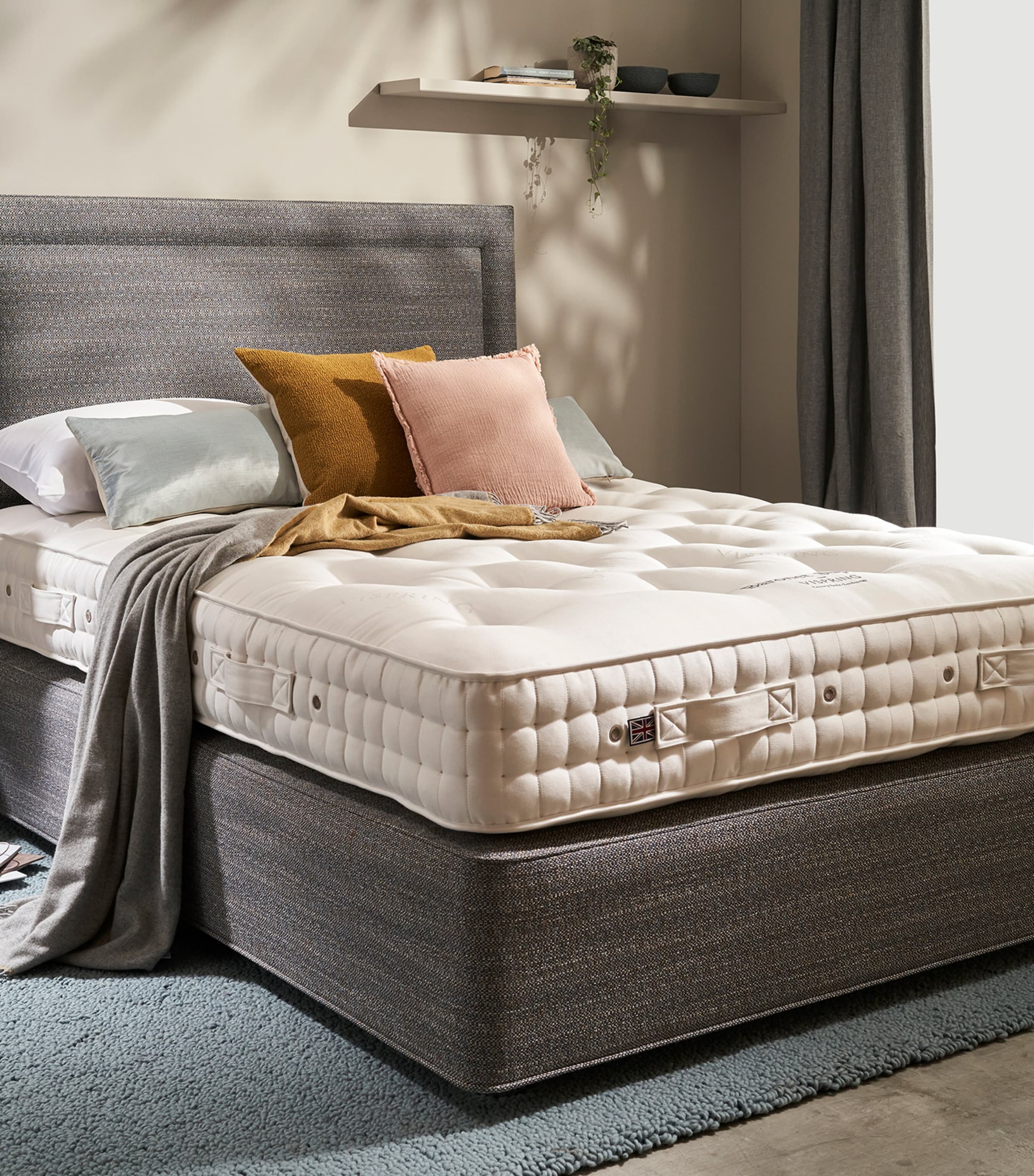 Soft Baronet Superb Mattress (150cm x 200cm) WHITE Image 2