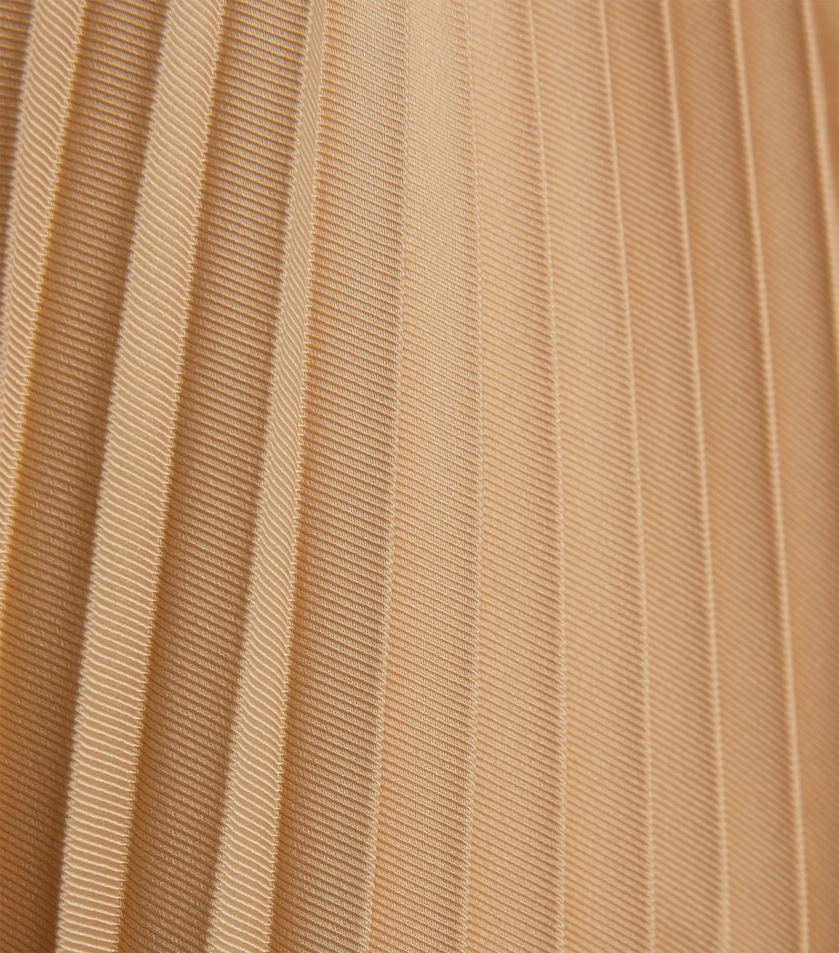 Pleated Trench Coat BEIGE Image 10