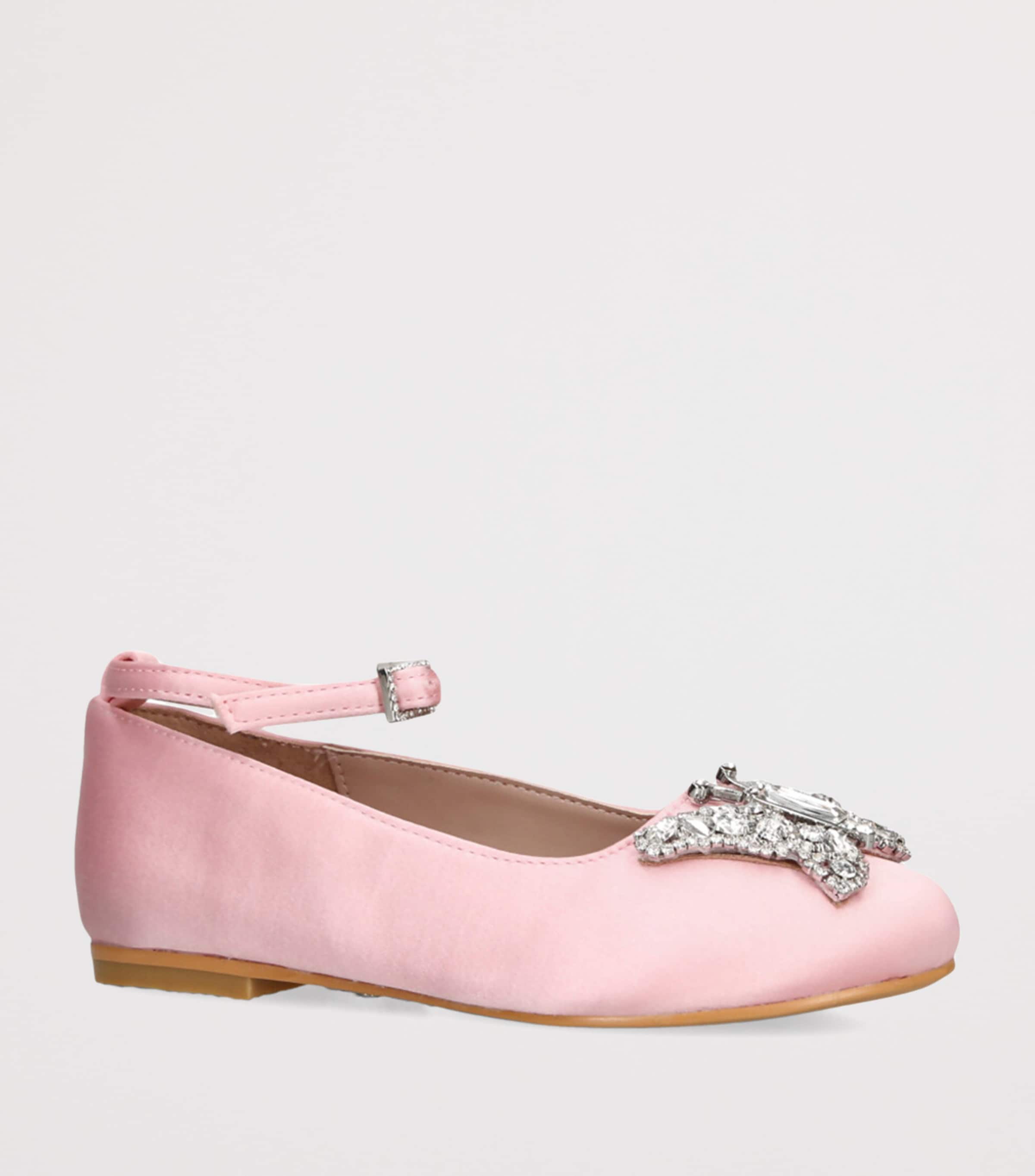 Velvet Angelina Ballet Flats PALE PINK Image 3