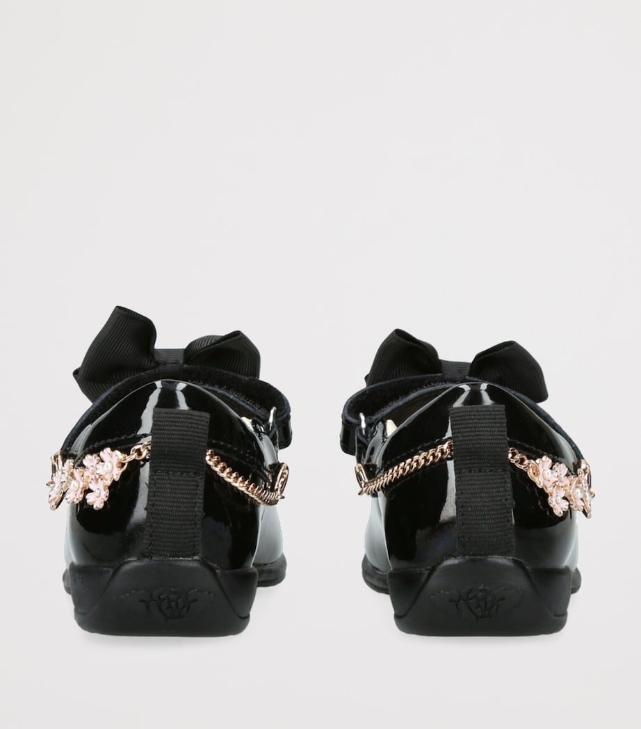 Patent Leather Ophelia Shoes BLACK Image 2