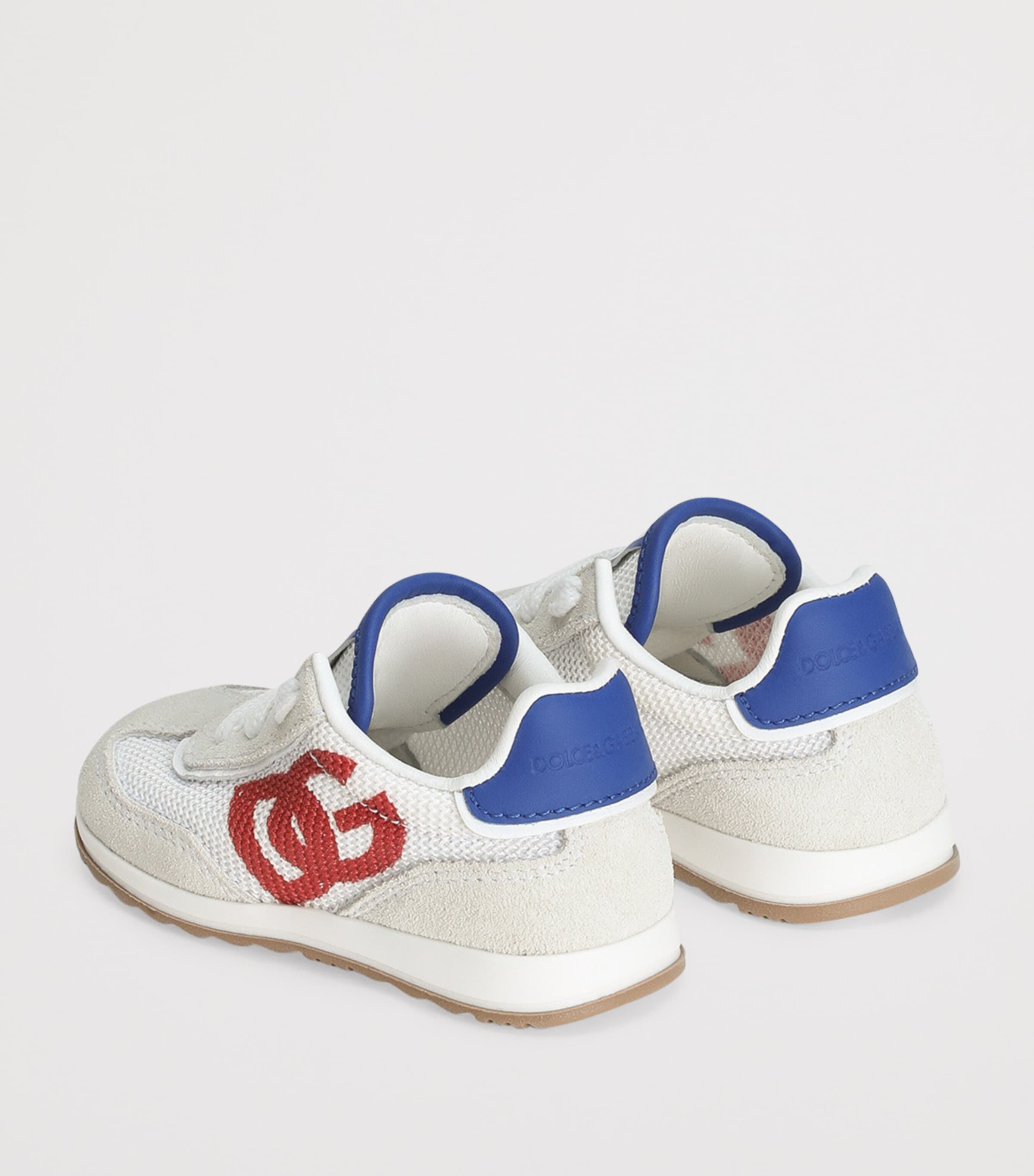 【SALE】DG CUSHION スニーカー Dolce&Gabbana DG Cushion suede-trimmed sneakers Dolce & Gabbana