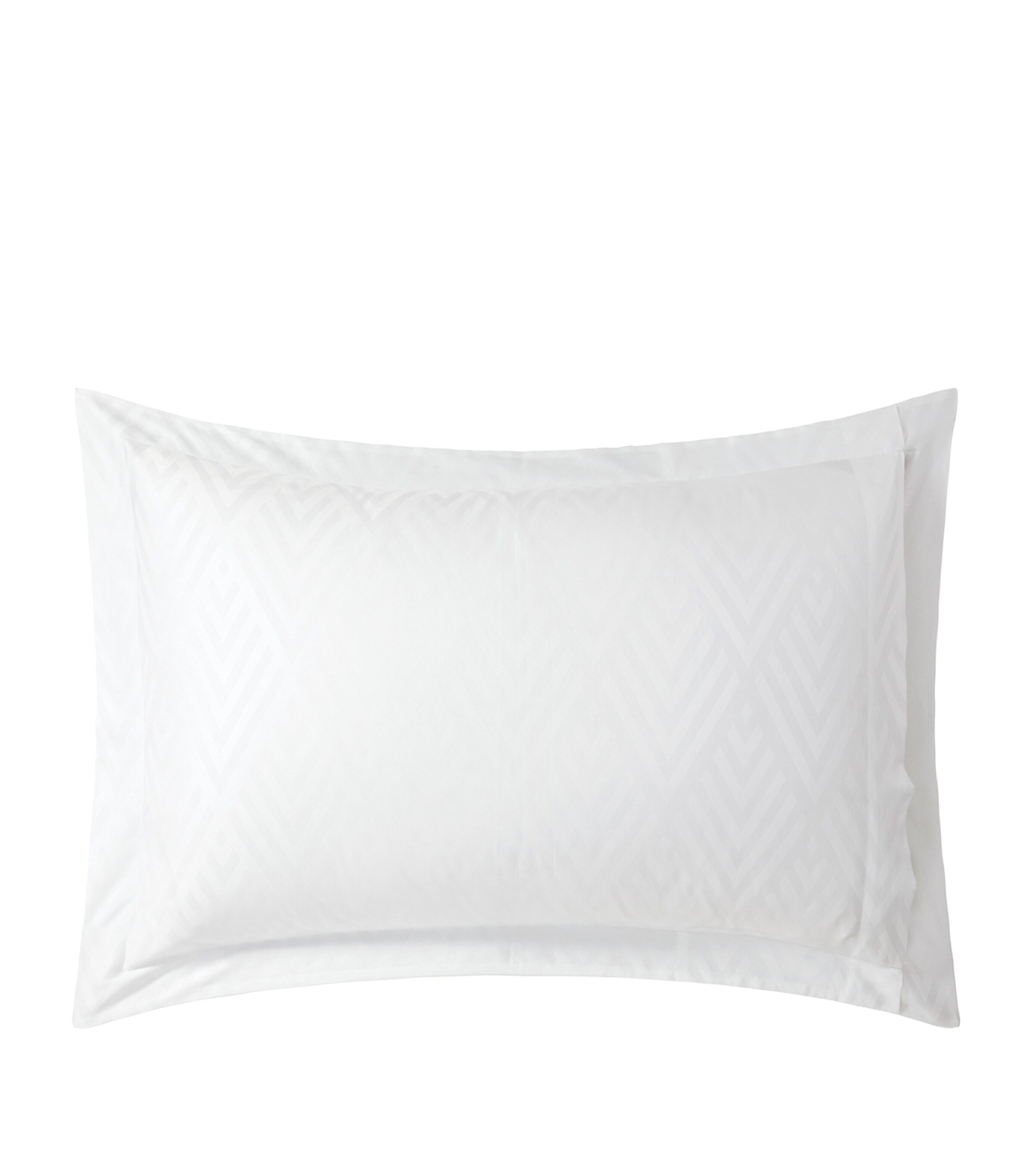 Ralph Lauren Home Penthouse Oxford Sham Pillowcase (50cm x 75cm) White Image 2