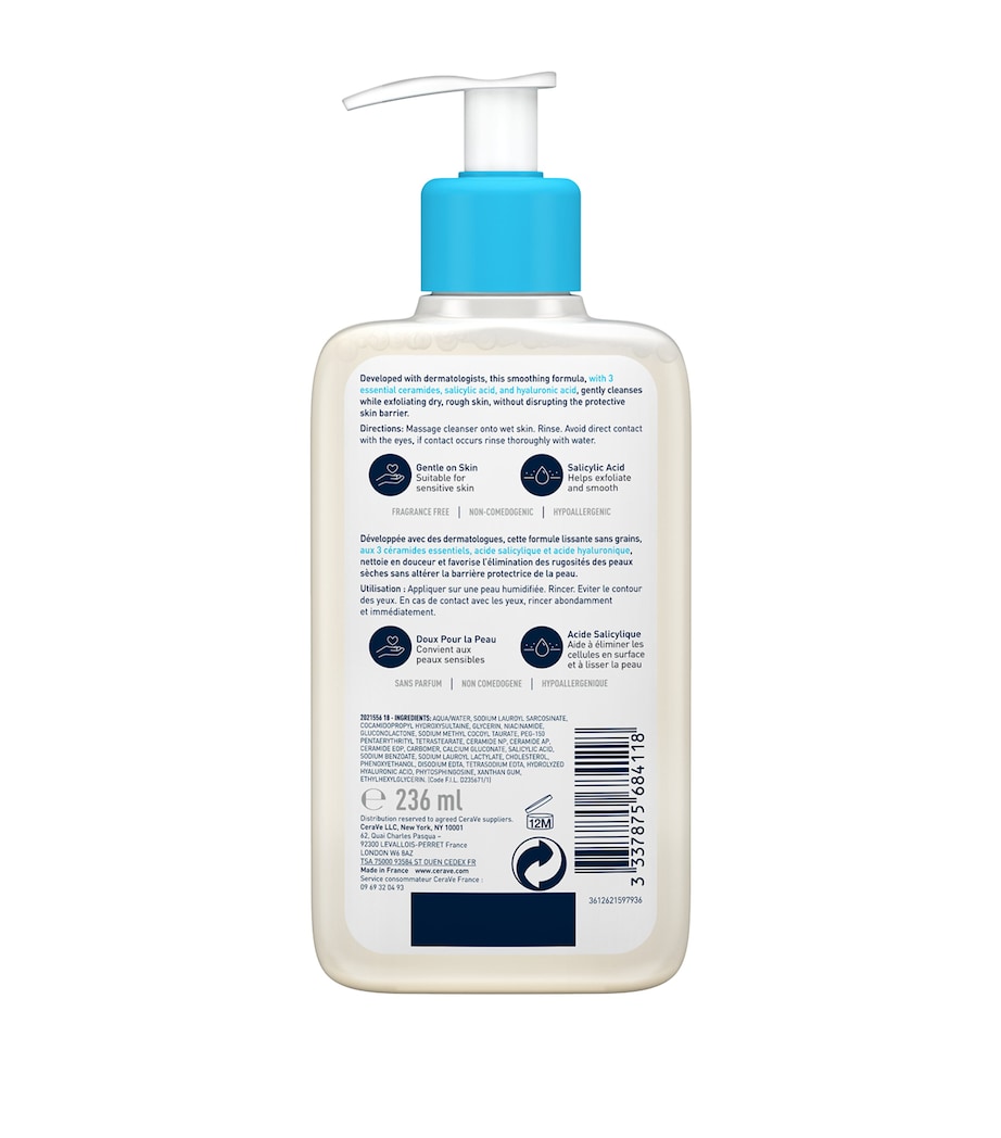 CERAVE SA Smoothing Cleanser (236ml) Image 2