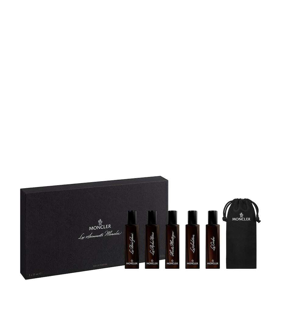 Moncler Les Sommet Eau de Parfum Fragrance Gift Set (5 x 15ml) Image 1
