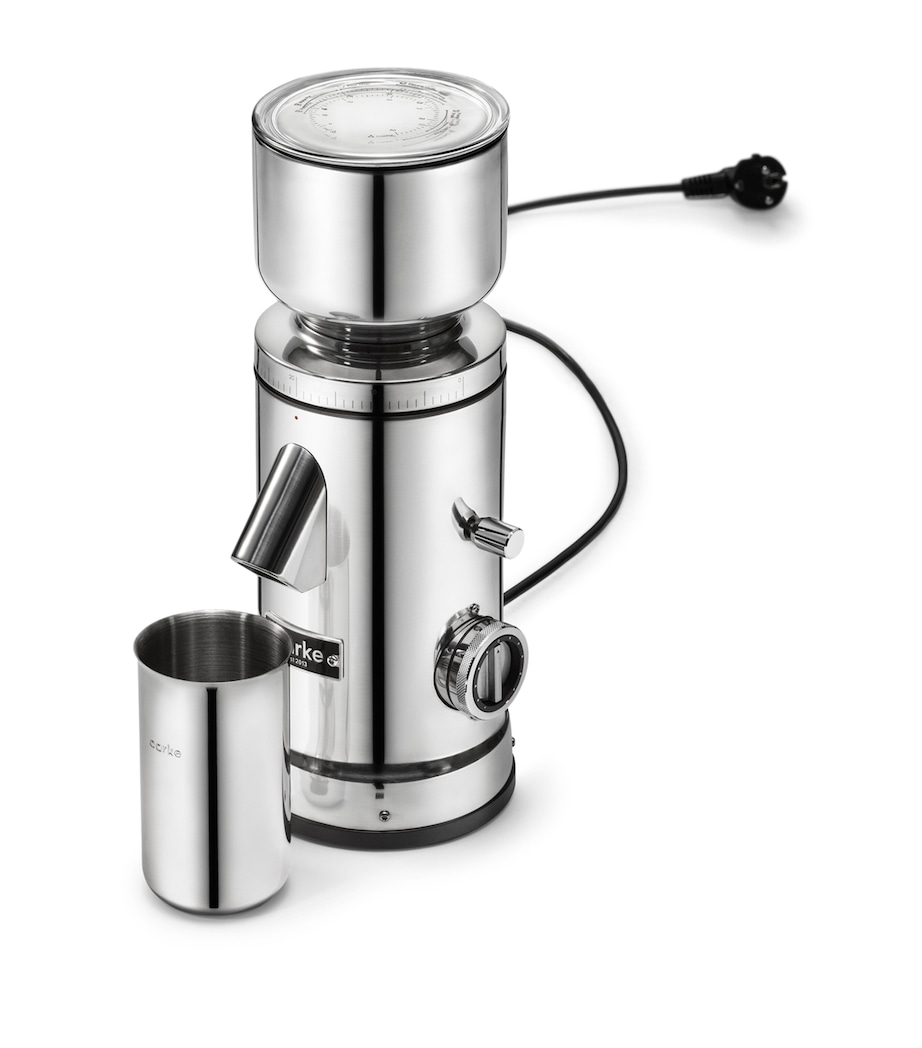 Stainless Steel Flat Burr Coffee Grinder STEEL Image 3