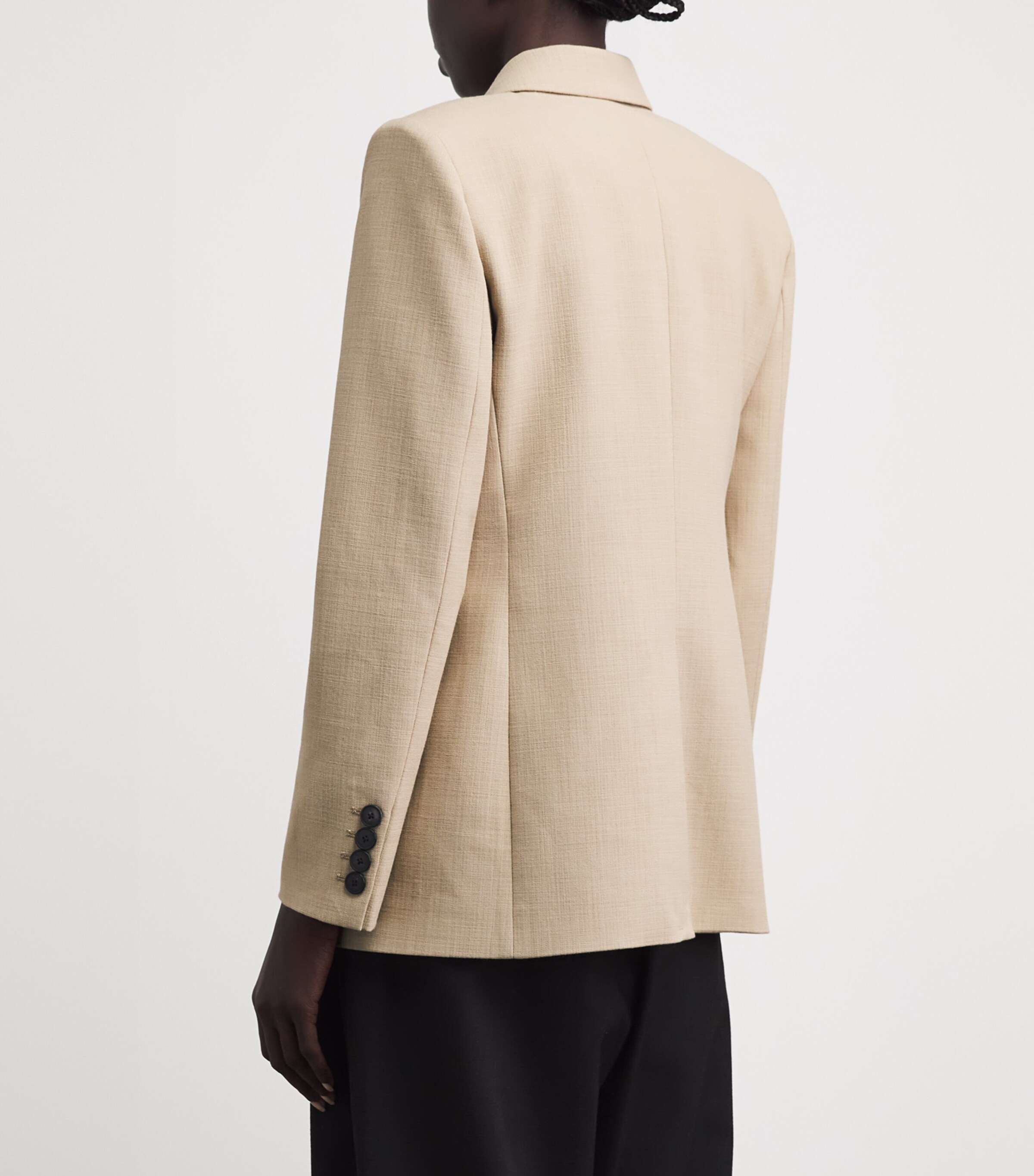 ME+EM Womens Slim Contour Blazer Sand Image 5