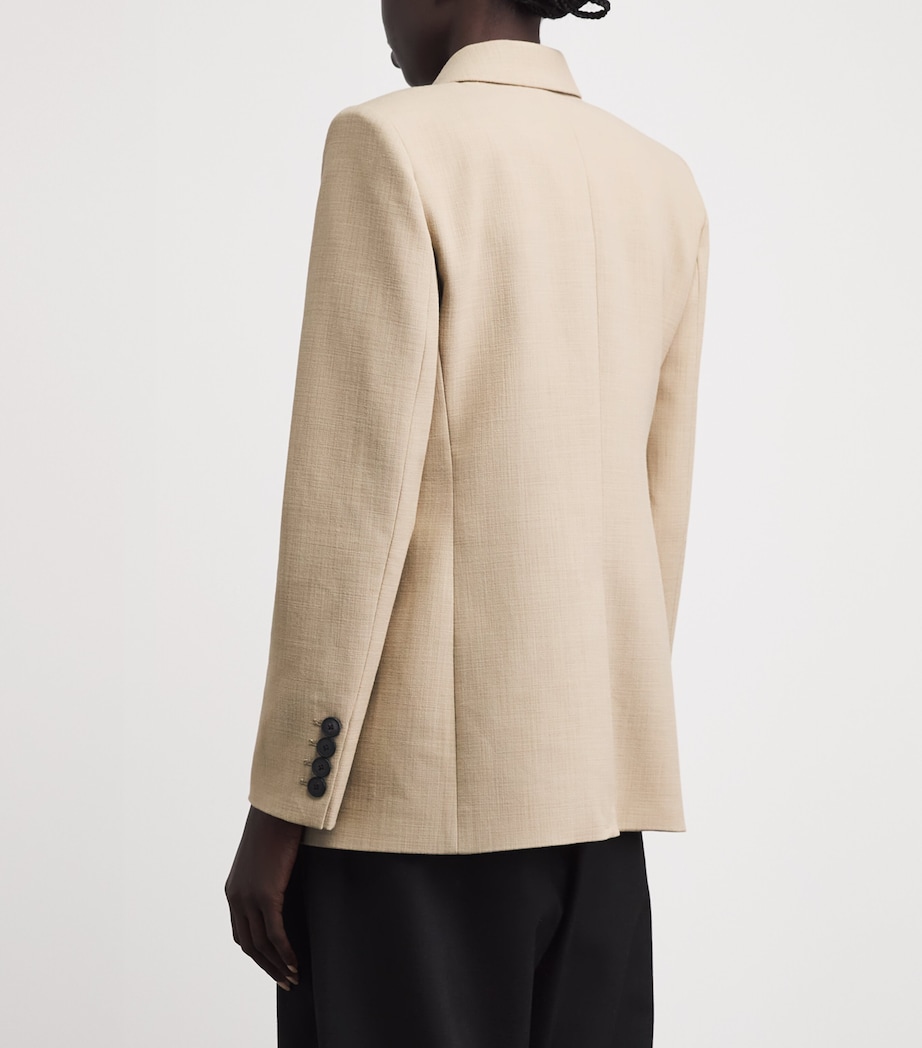 ME+EM Womens Slim Contour Blazer Sand Image 5