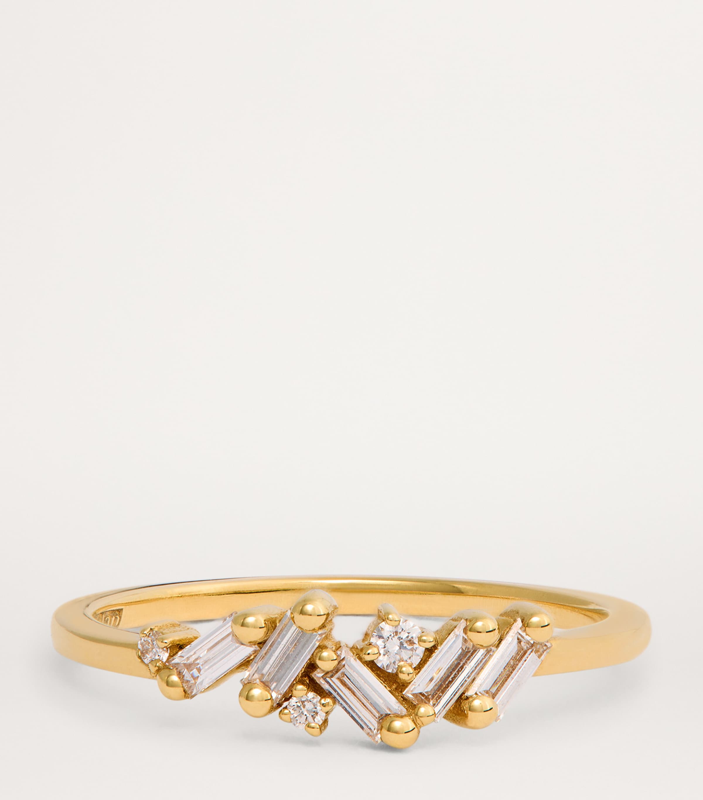 Yellow Gold and Diamond Frenzy Ring (Size 6.5) 18K YG/WD Image 4