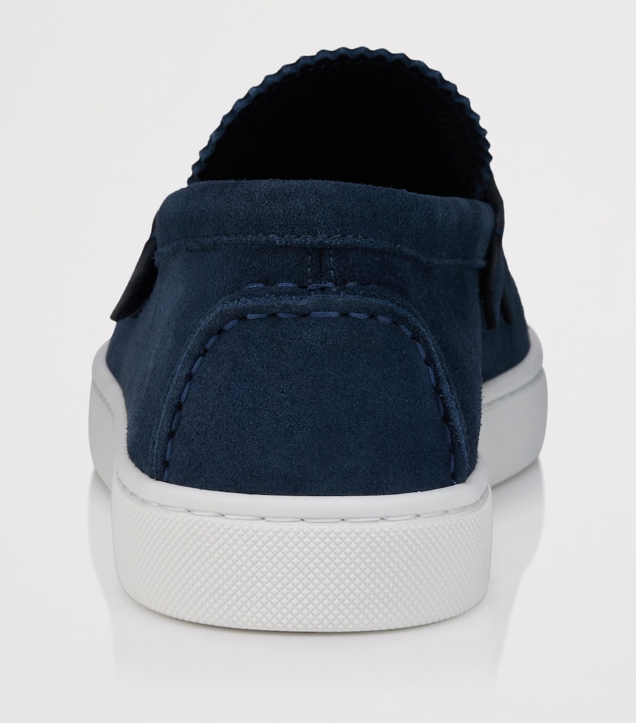 Christian Louboutin The Harold I Suede Boat Shoes Image 4