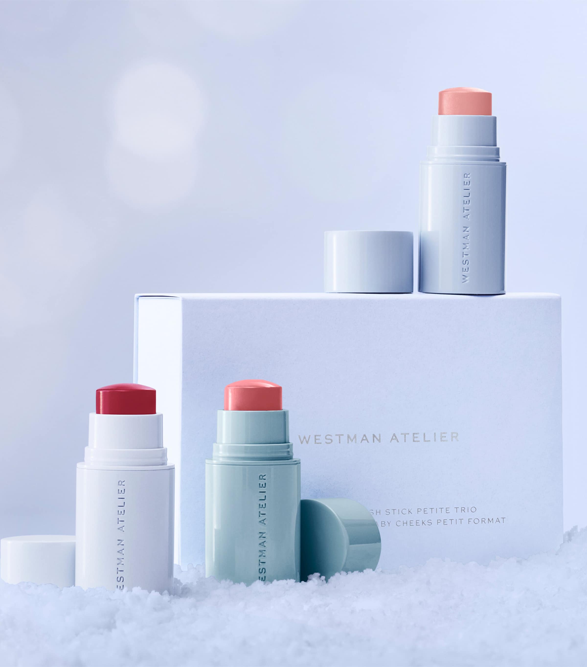 Petite Baby Cheeks Blush Stick Trio NO COLOUR Image 6