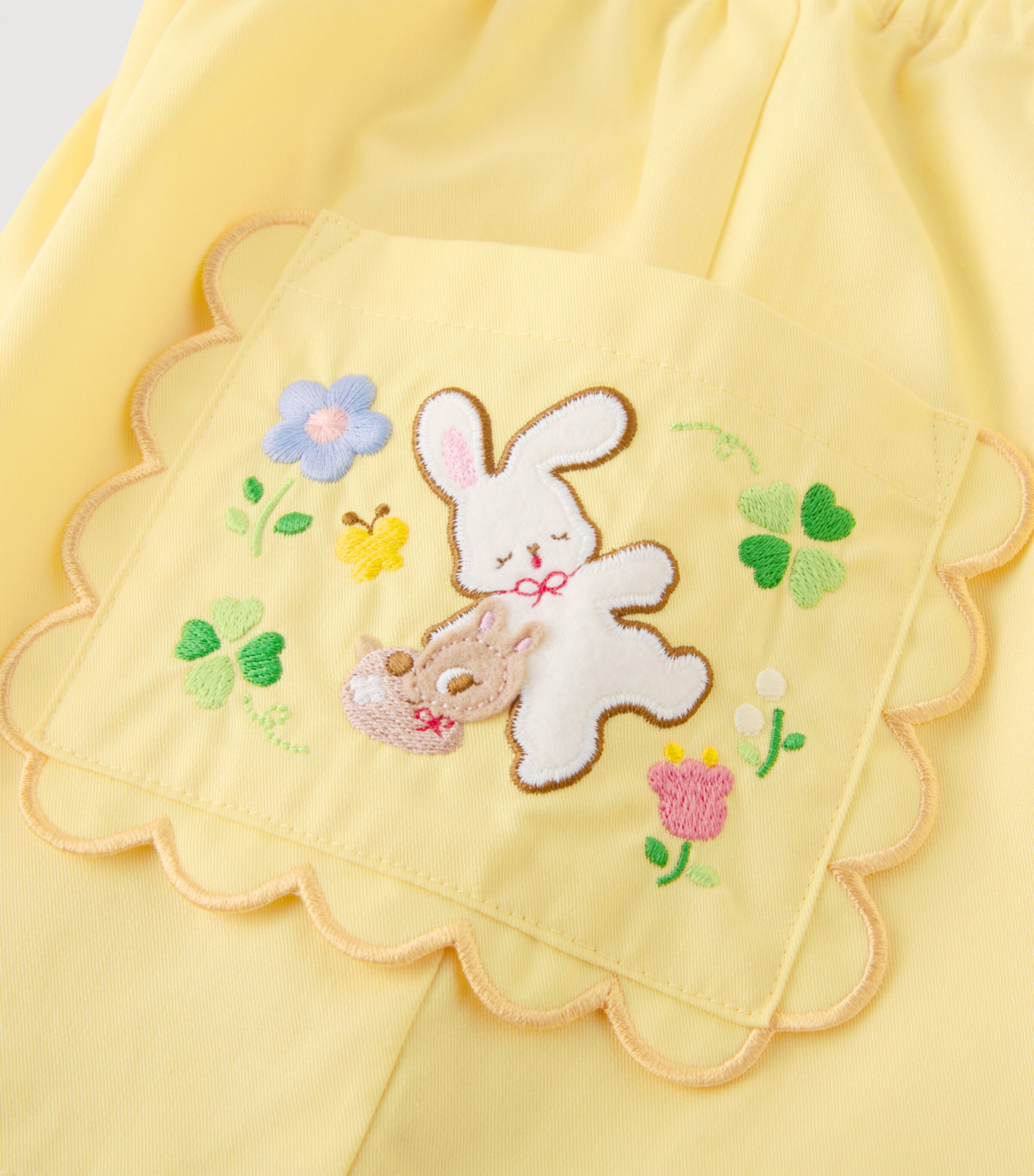 Miki House Cotton Chieco Saku Dungarees (2-7 Years) Image 6
