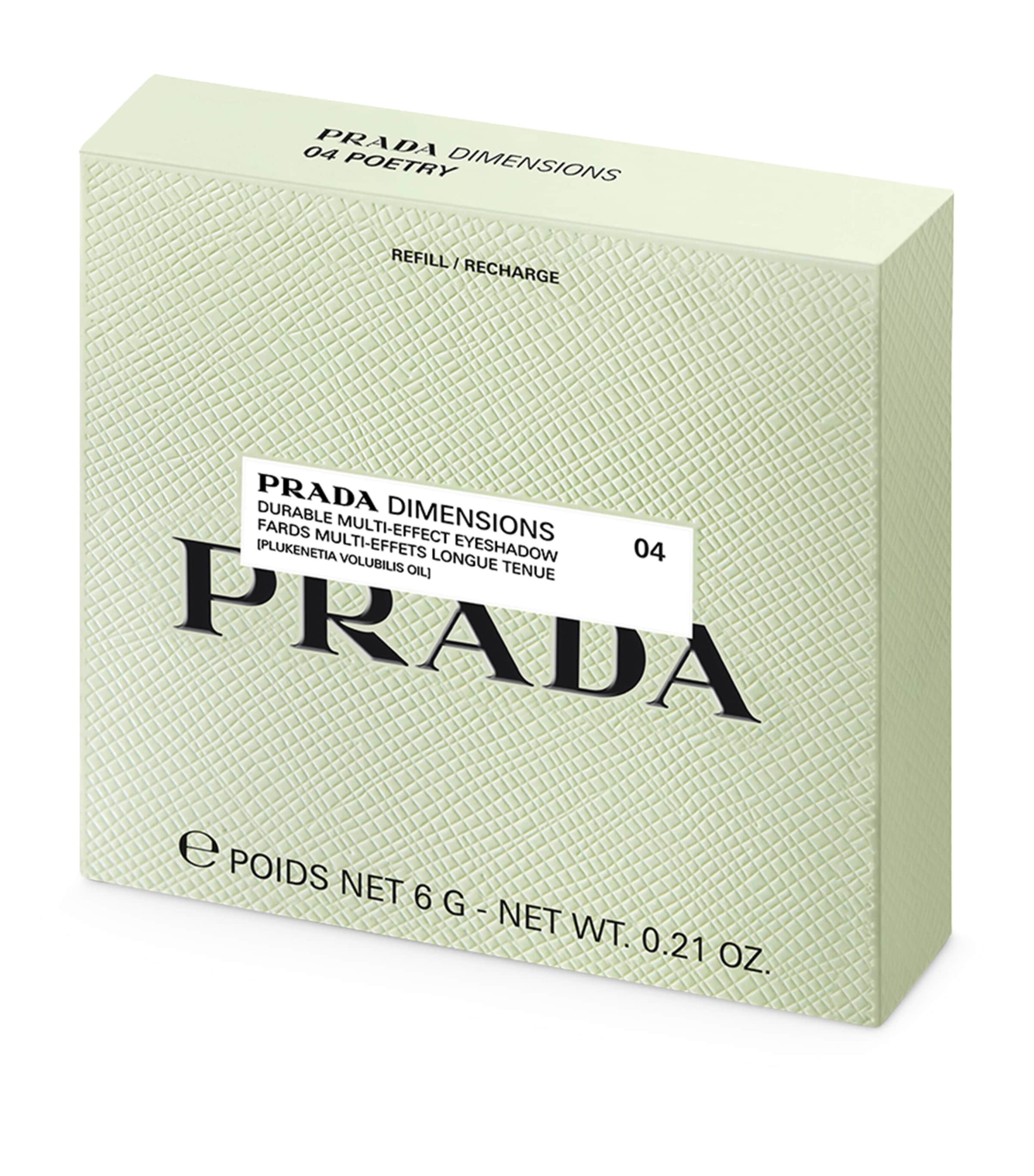 Prada Beauty Dimensions Durable Multi-Effect Eyeshadow Palette - Refill Image 2