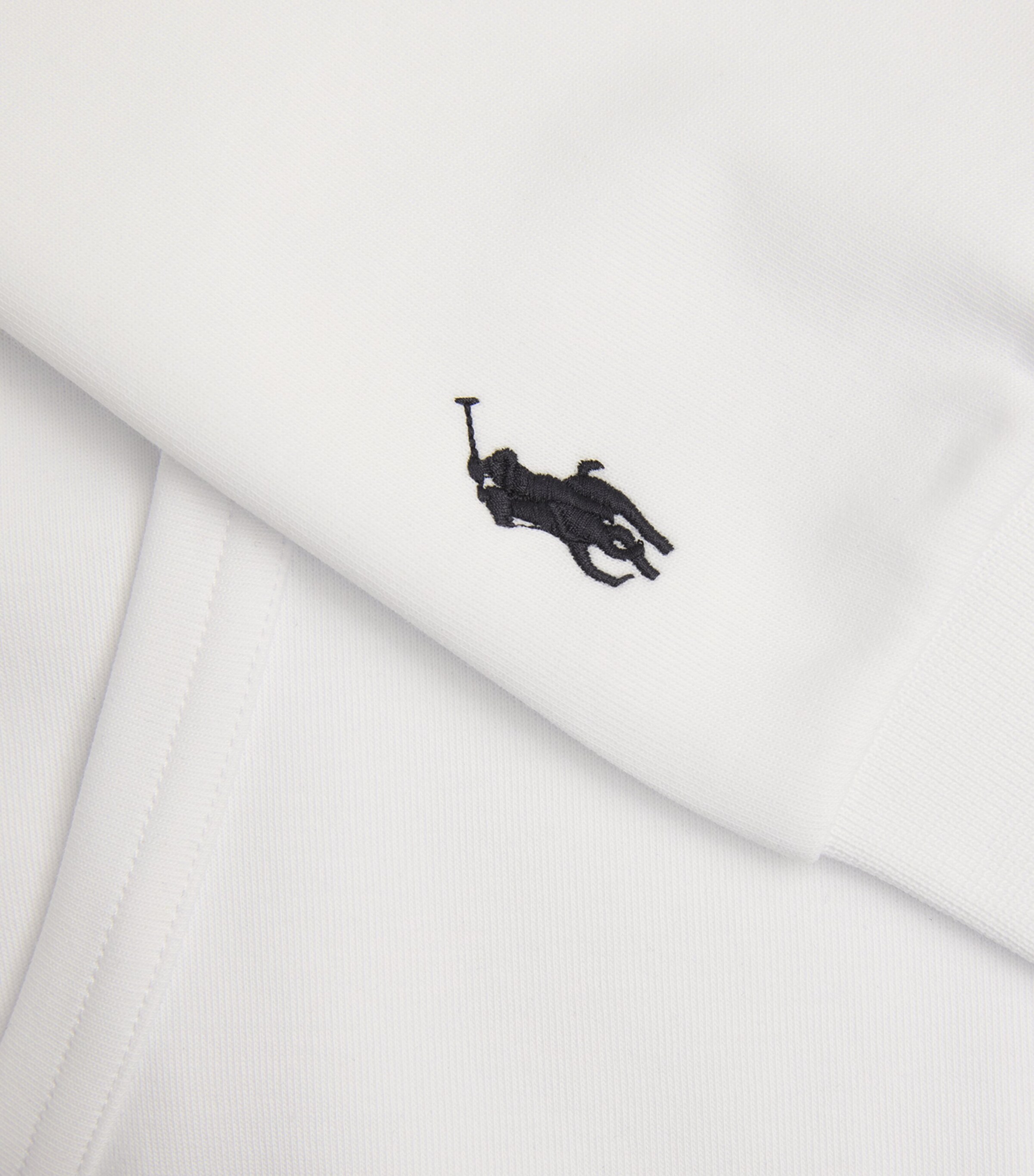 Polo Ralph Lauren Mens Chain Logo Hoodie White Image 5