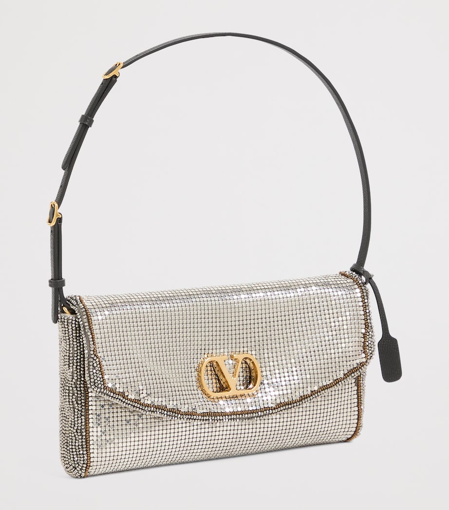 Valentino Garavani Chainmail DeVain Shoulder Bag Image 2