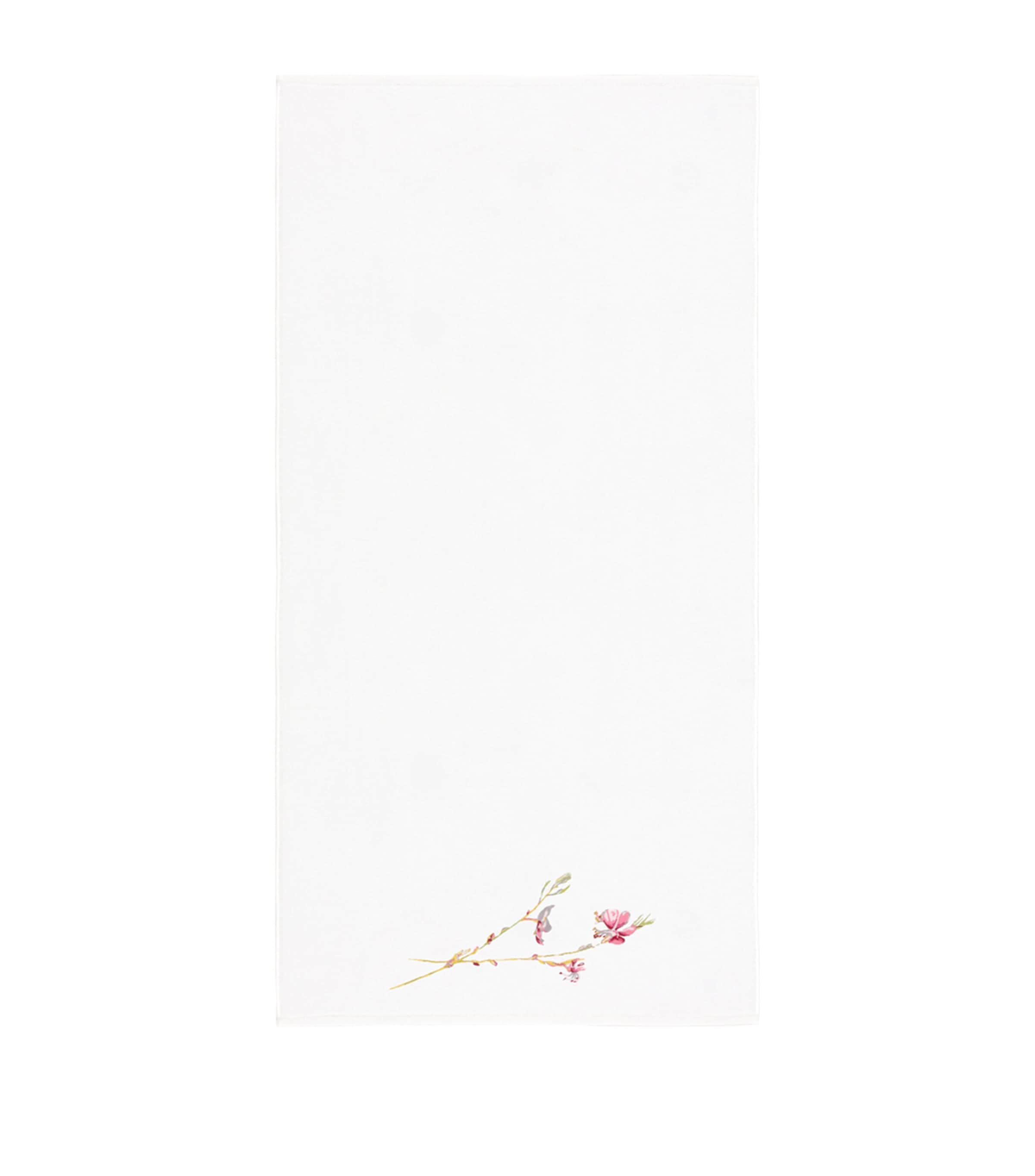 Floral Gaura Bath Towel (70cm x 140cm) BLANC Image 2