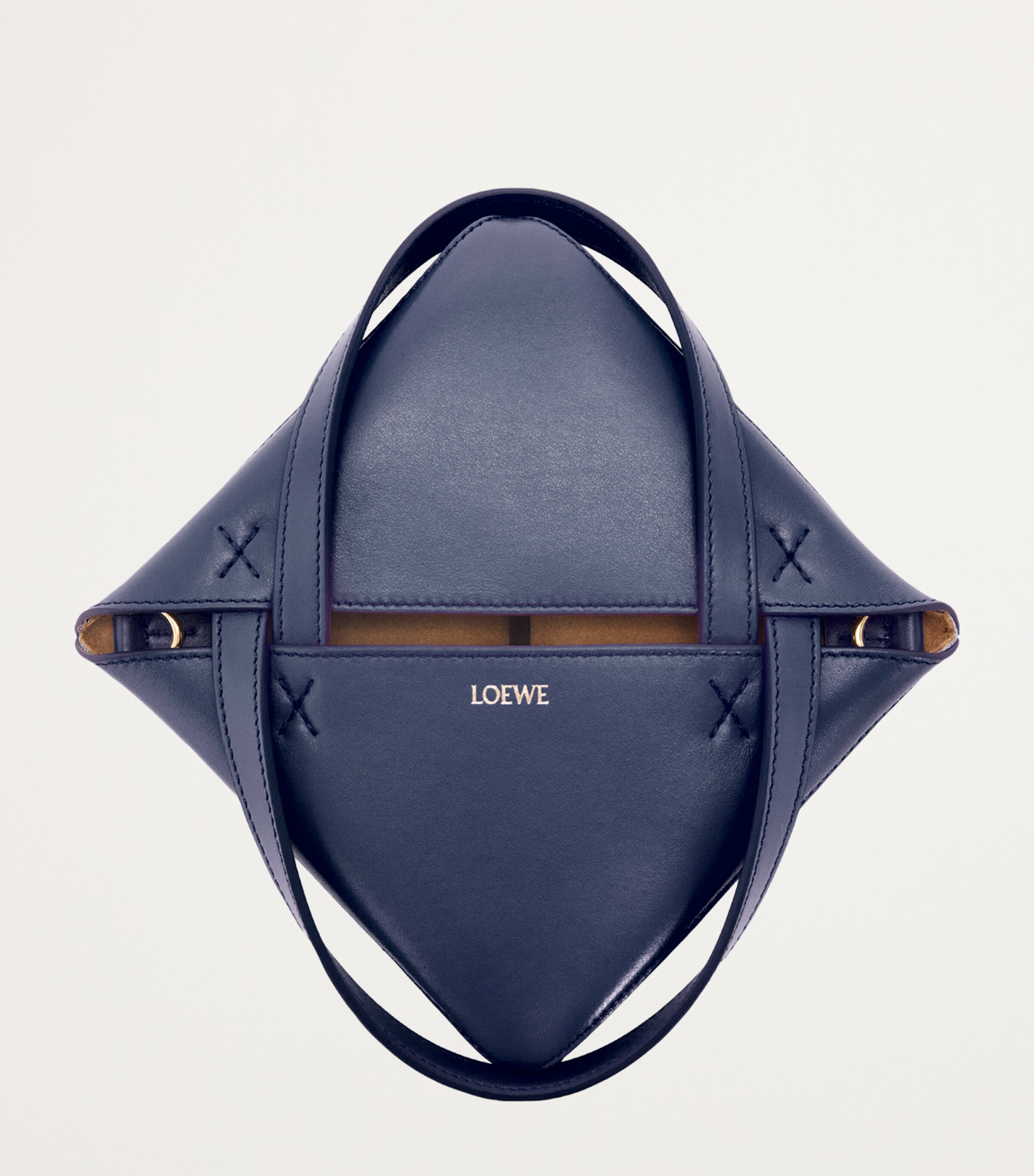 LOEWE Mini Leather Puzzle Fold Tote Bag | Harrods US