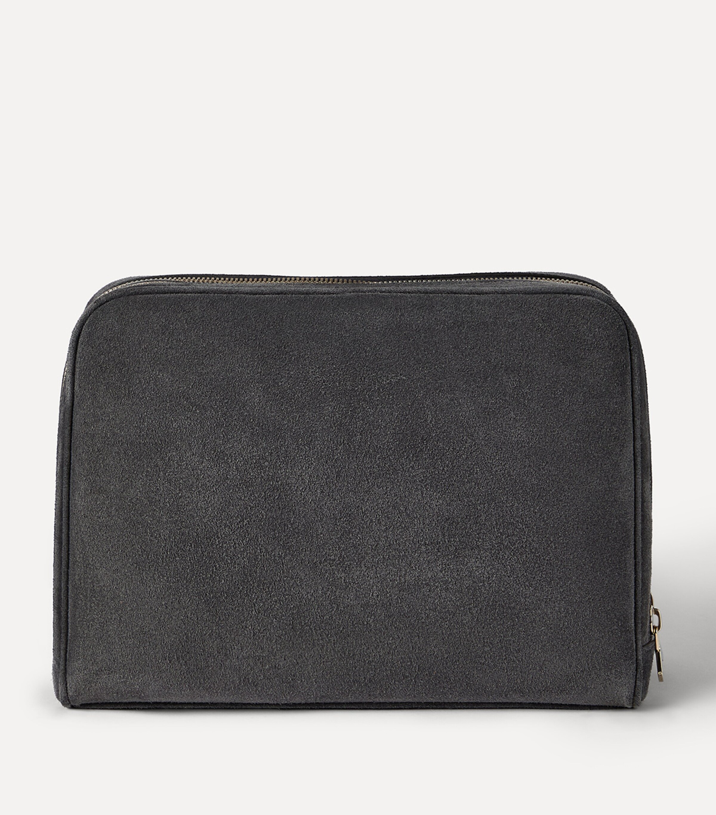 Brunello Cucinelli Suede Wash Bag Image 3