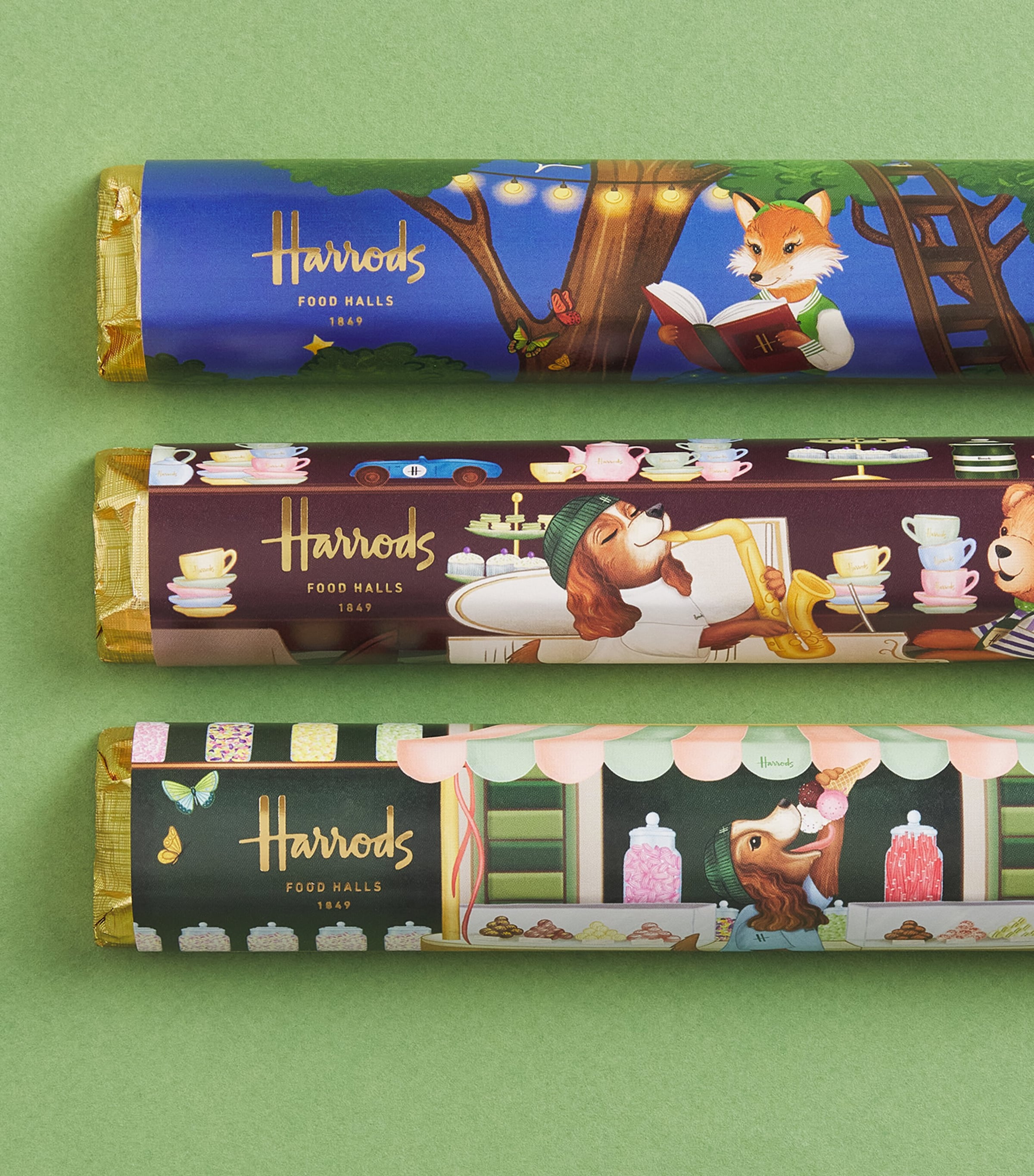 Harrods Chocolate Bar Trio (3 x 85g) Image 3
