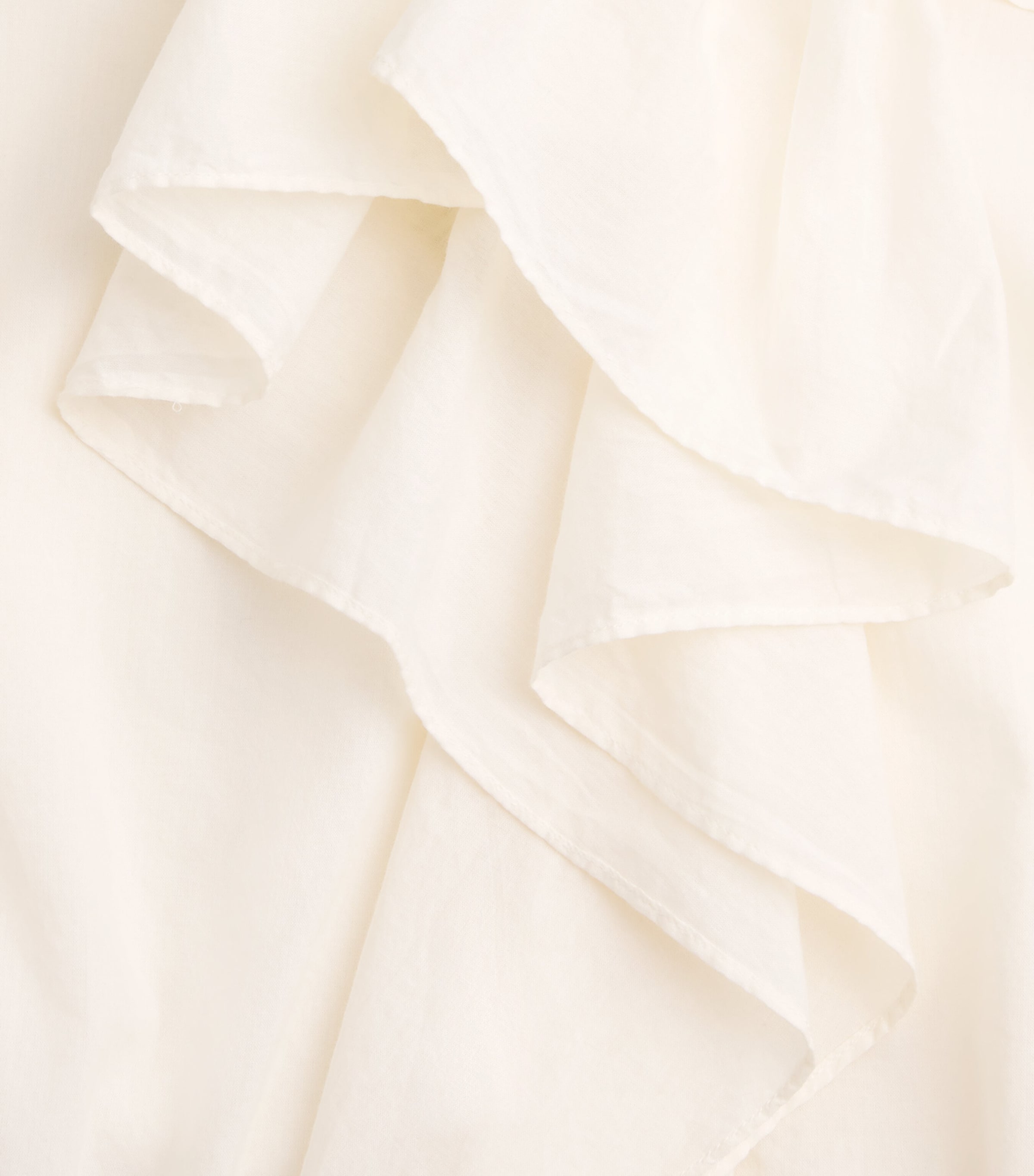 Ulla Johnson Womens Cotton Ruffled Riko Blouse Cowrie Image 6