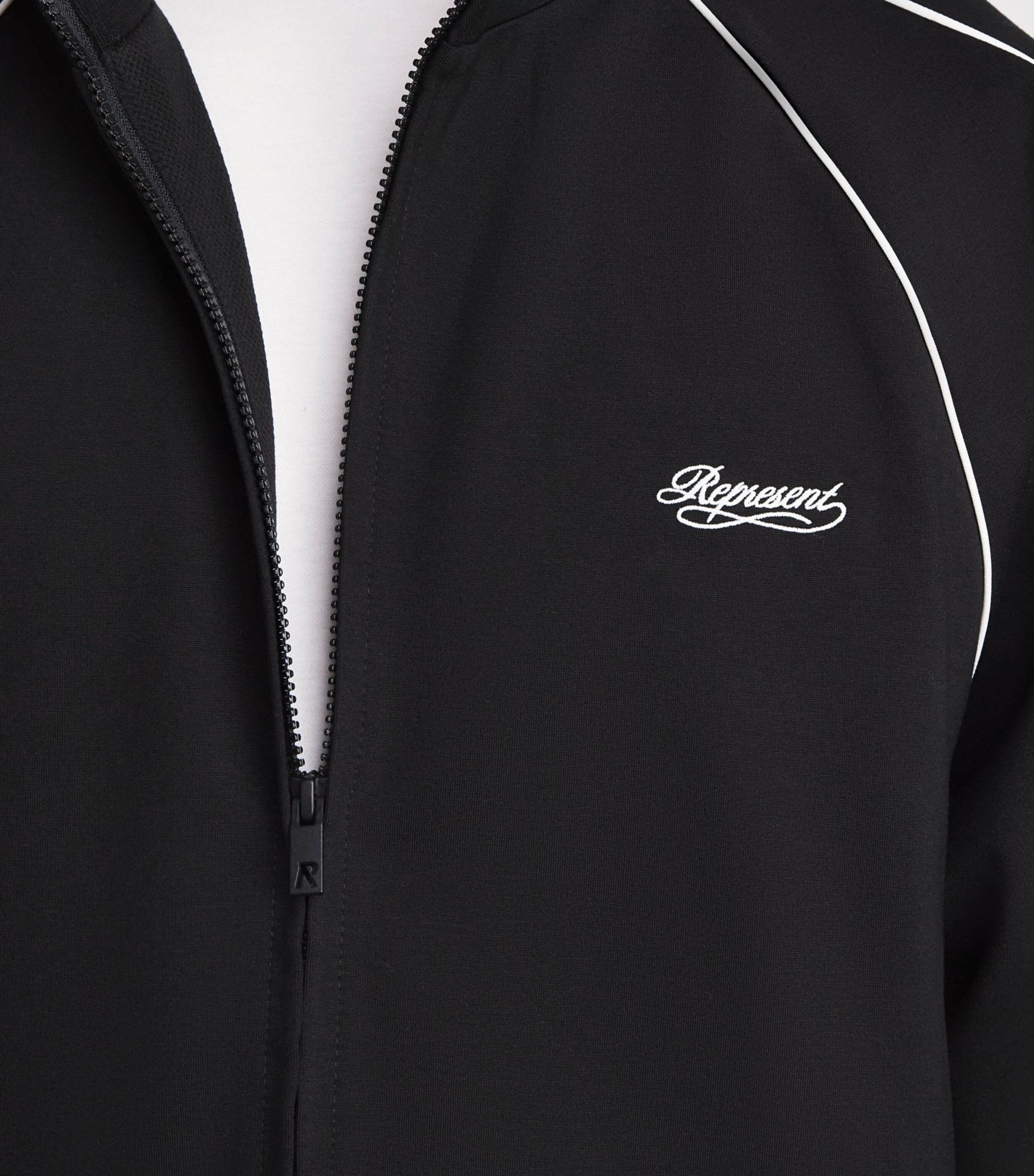 Represent Mens Logo Tracksuit Jacket Black Image 2