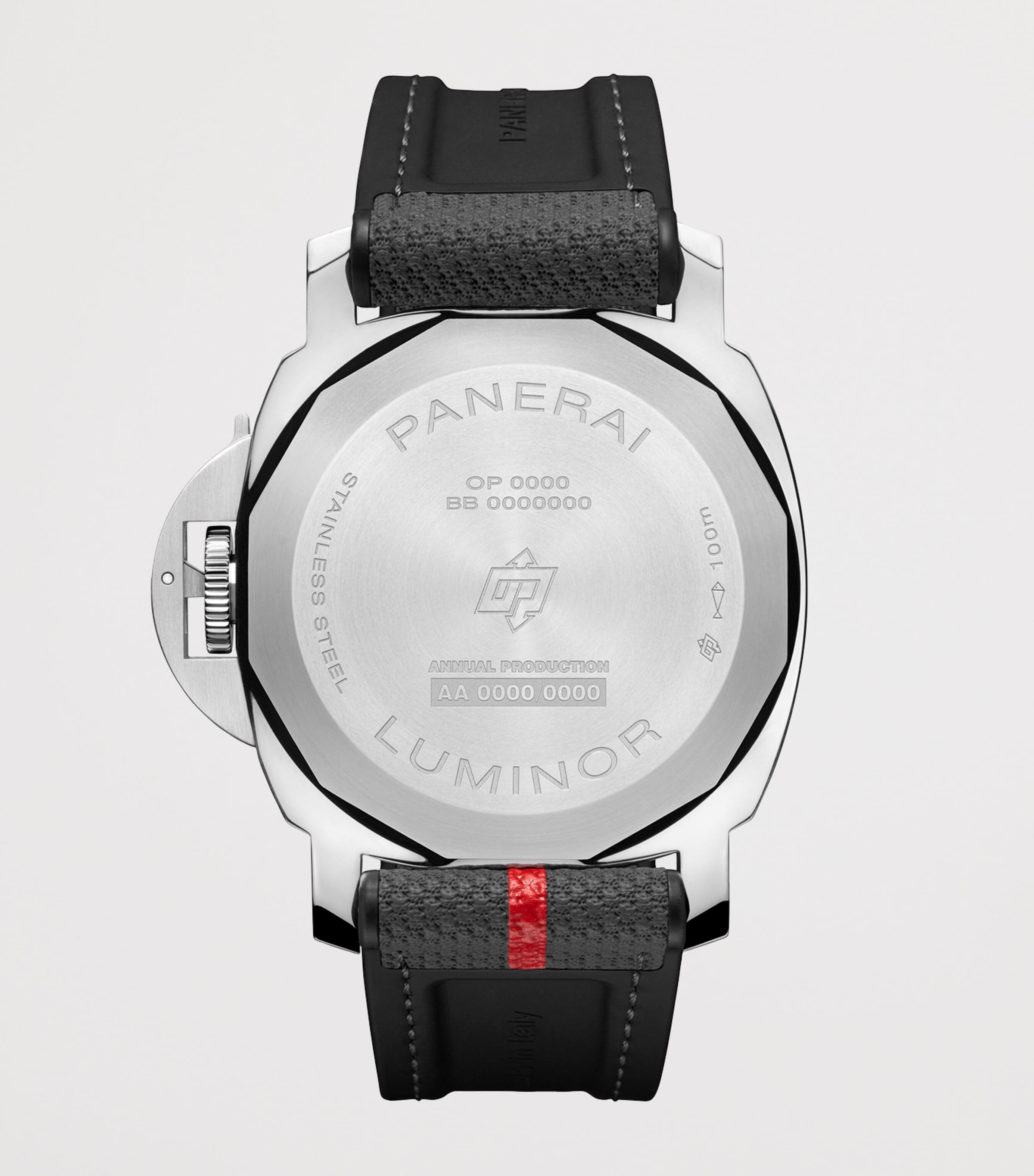 Stainless Steel Luminor Tre Giorni Luna Rossa Watch 44mm GREY Image 2